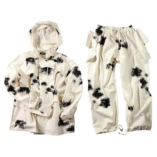 MIL-TEC Cotton Suits - Men's, Snow Camo, 2XL, 11971000-906