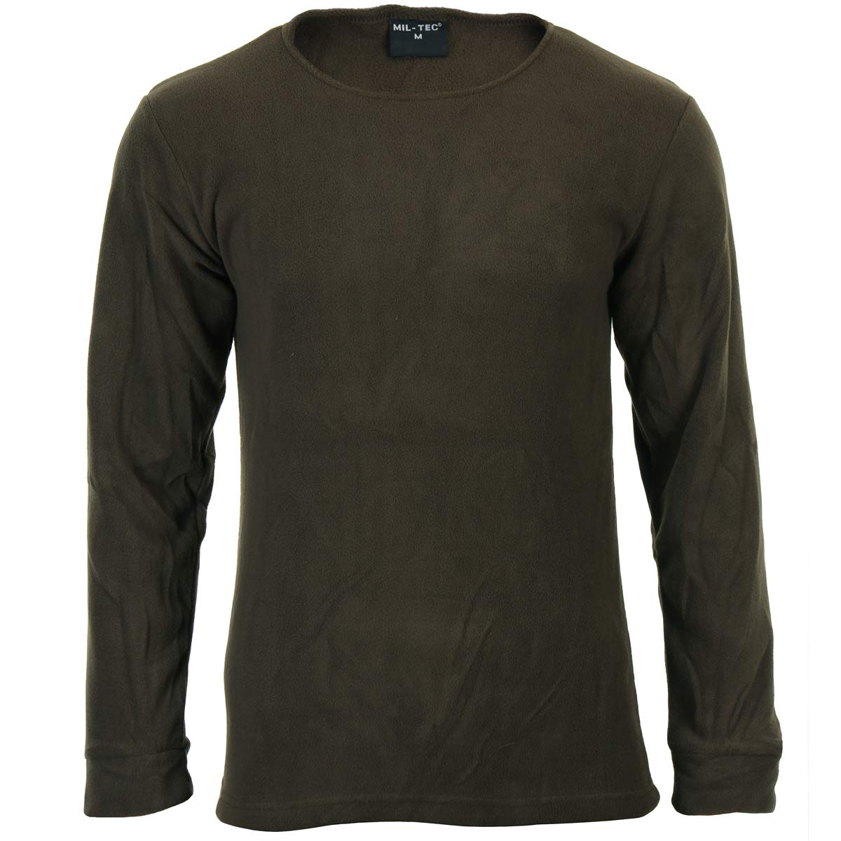 Mil-Tec Round Neck Fleece Thermal Underwear Set Olive Drab Men’s