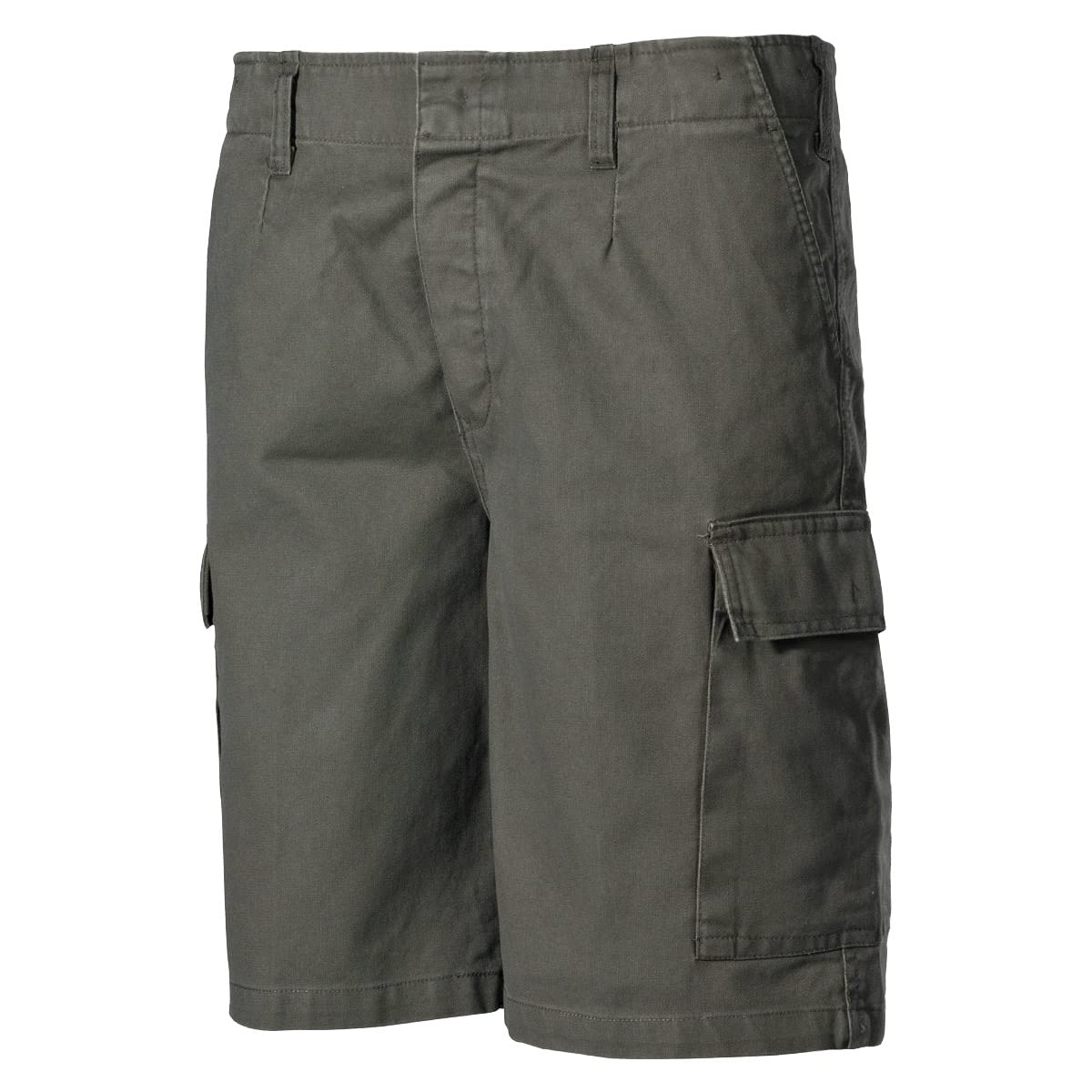 MFH BW Bermuda Shorts – OD Green Stonewashed Moleskin Tactical