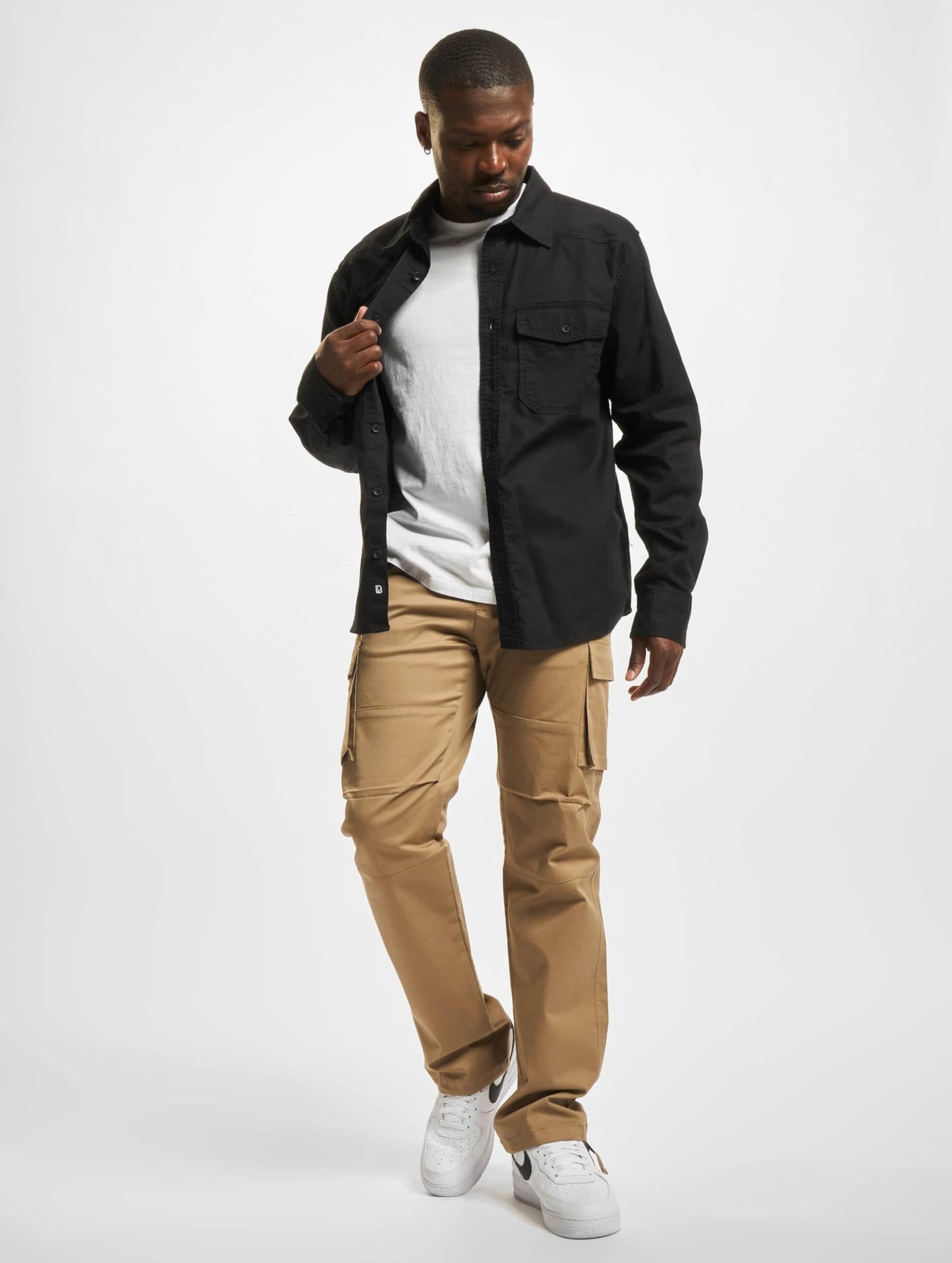 Brandit Men Long-Sleeve Shirt Flanellshirt