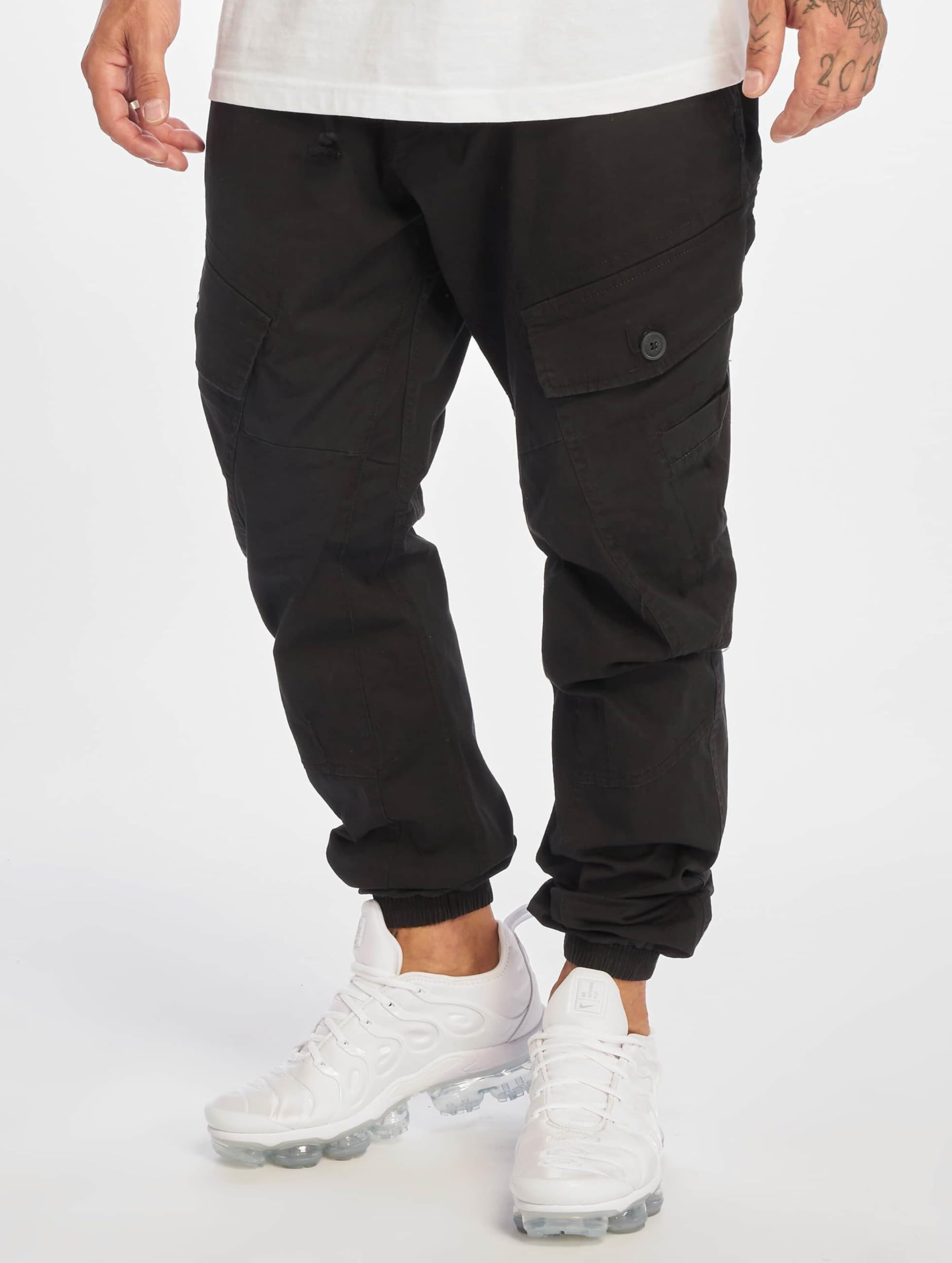 Brandit Ray Vintage Trousers Olive – Men’s Casual Cargo Pants