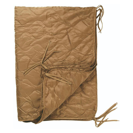 Mil-Tec Ripstop Poncho Liner Olive – Lightweight Outdoor Blanket