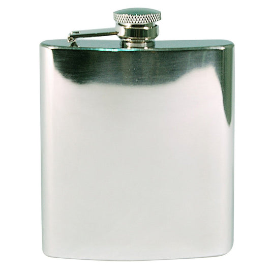 Mil-Tec Stainless Steel Hip Flask 8oz – Large Outdoor Drinking Flask