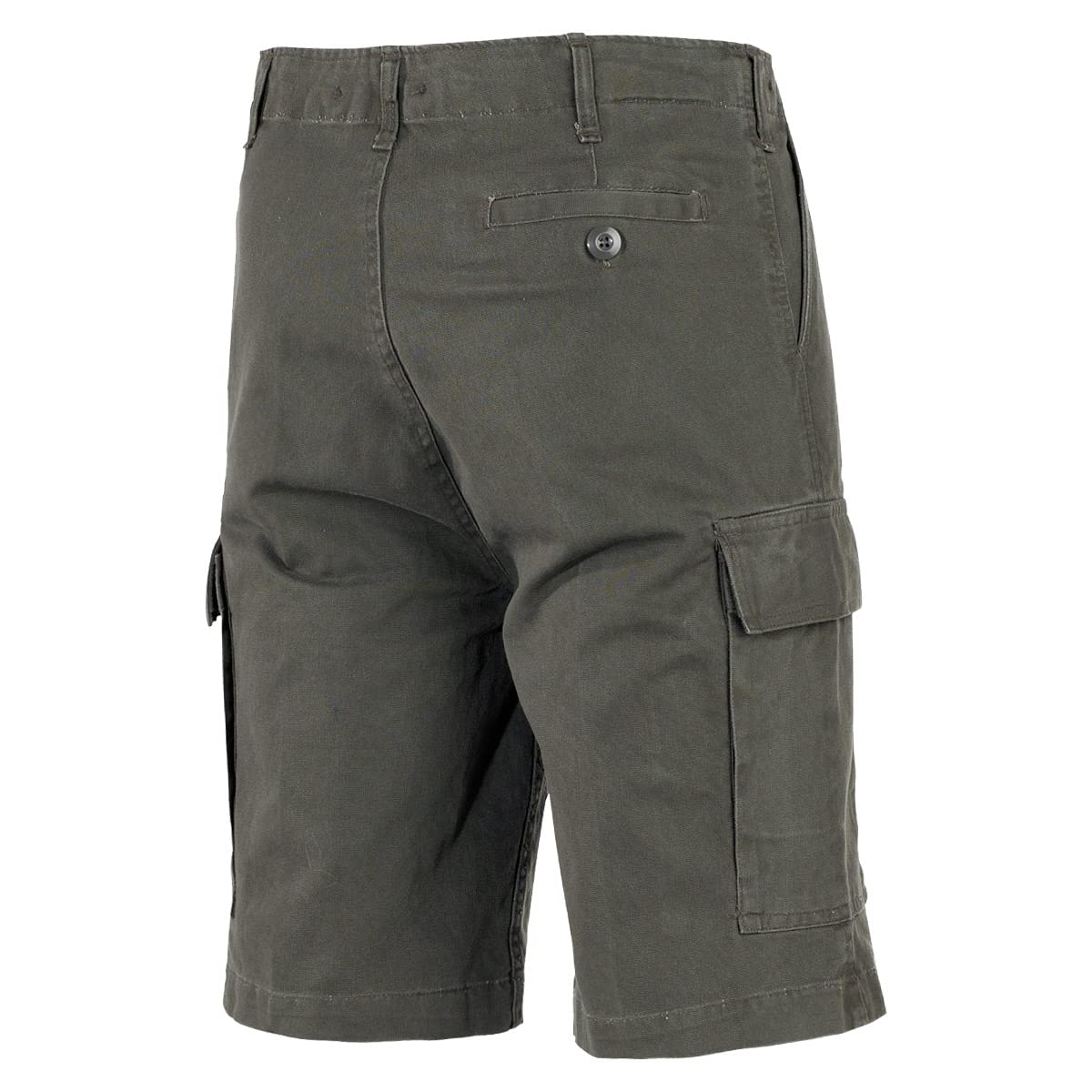 MFH BW Bermuda Shorts – OD Green Stonewashed Moleskin Tactical