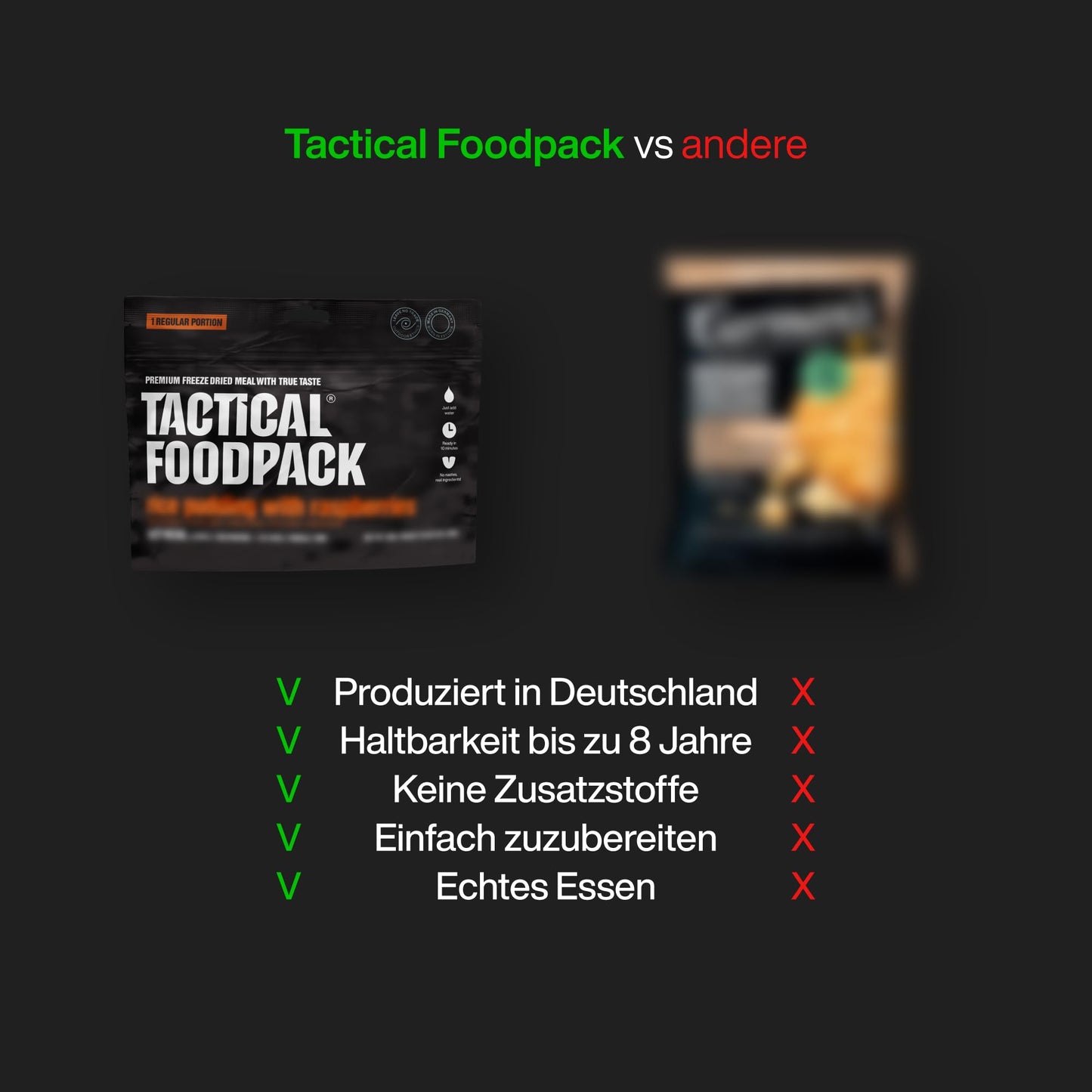 Mil-Tec Tactical Foodpack – Survival Meal Kit, Multicolour, One Size