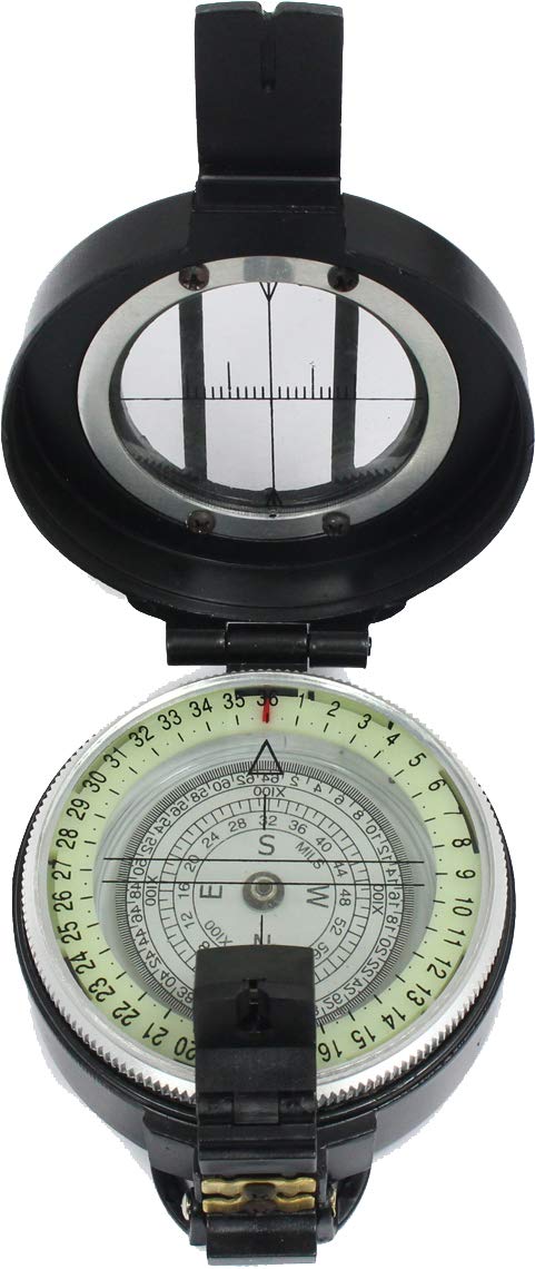 Mil-Tec Compact Compass – Unisex Outdoor Survival Navigation Tool