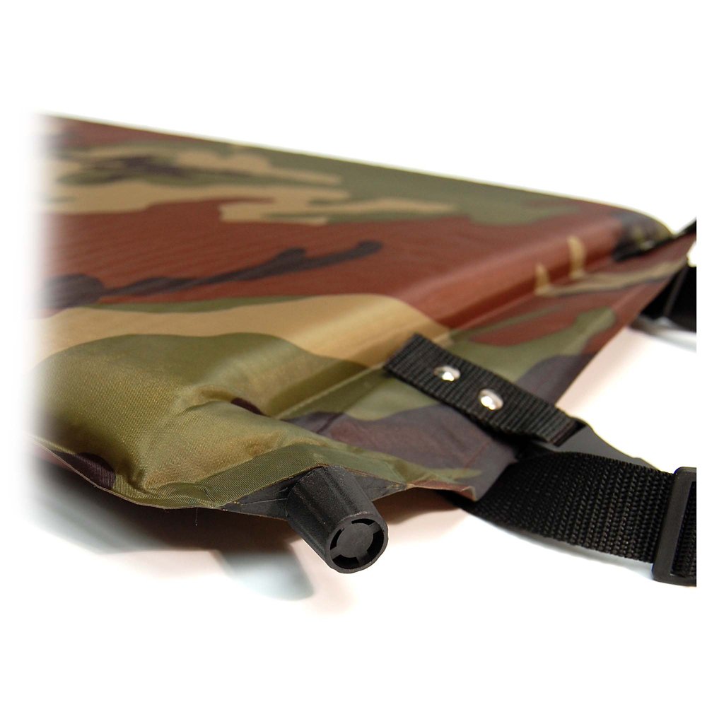 Mil-Tec Self-Inflating Thermal Roll Mat – Olive Green or Woodland Camo