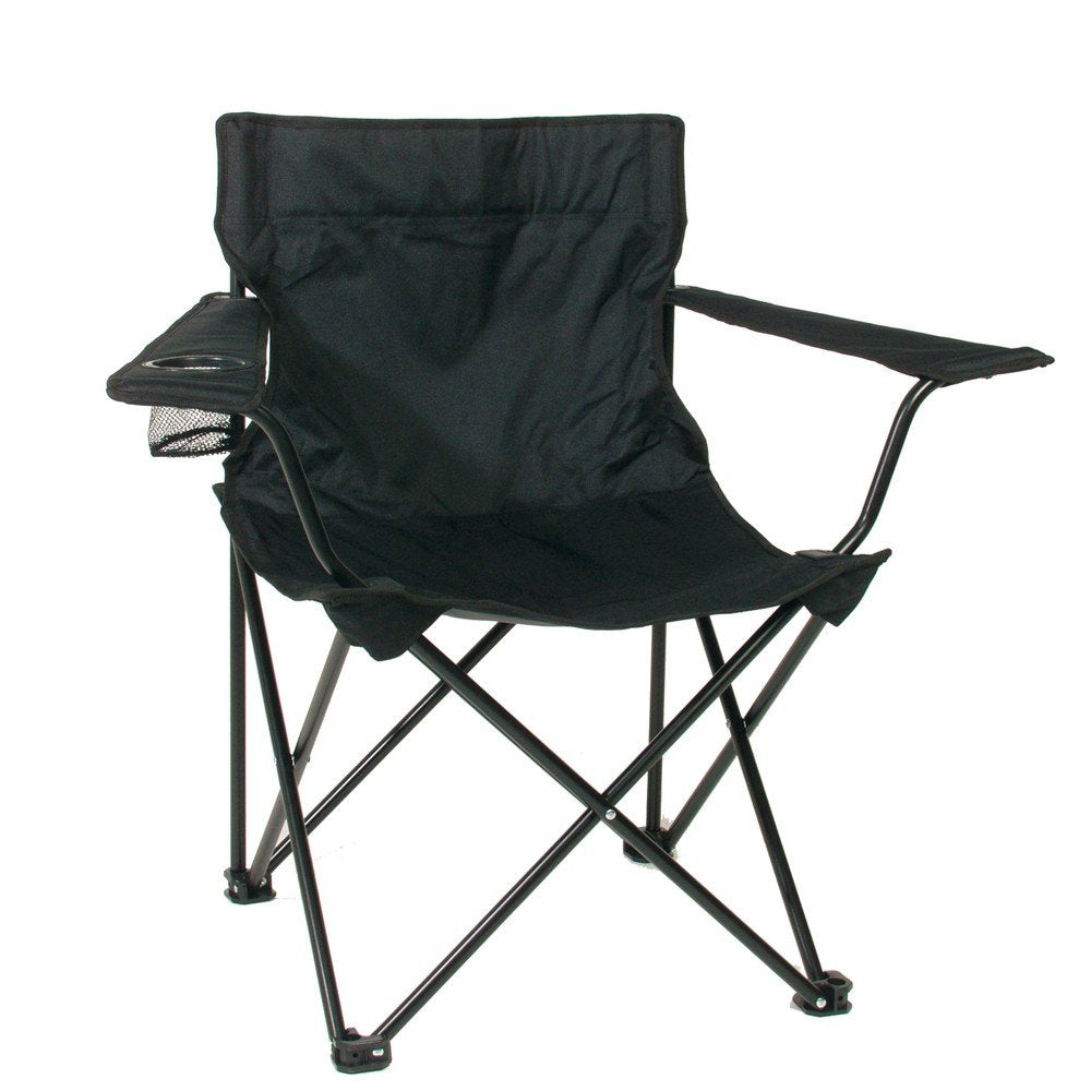 Mil-Tec Easy Chair Black – Foldable Outdoor Camping Seat