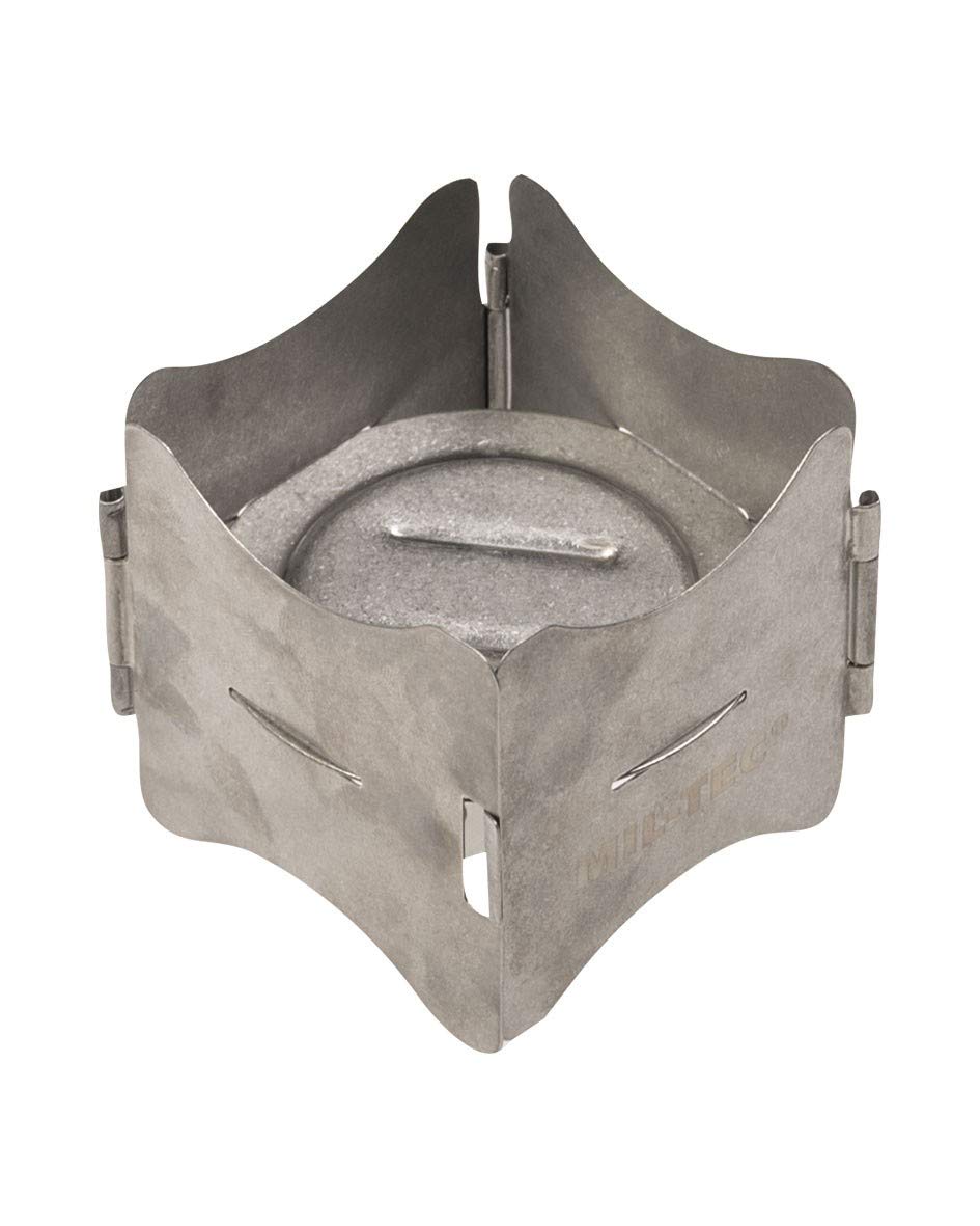 Mil-Tec h Unisex - Adult Cook Stand-14918000 Stand, Silver, One Size