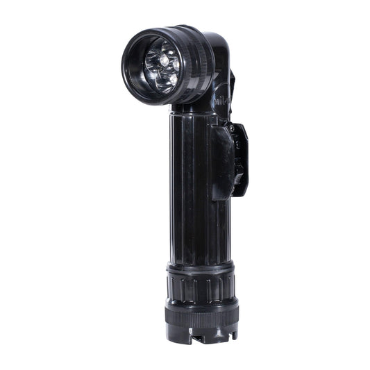 Mil-Tec Unisex - Adult Angle Flashlight-15143202 Angled Torch, Black, One Size