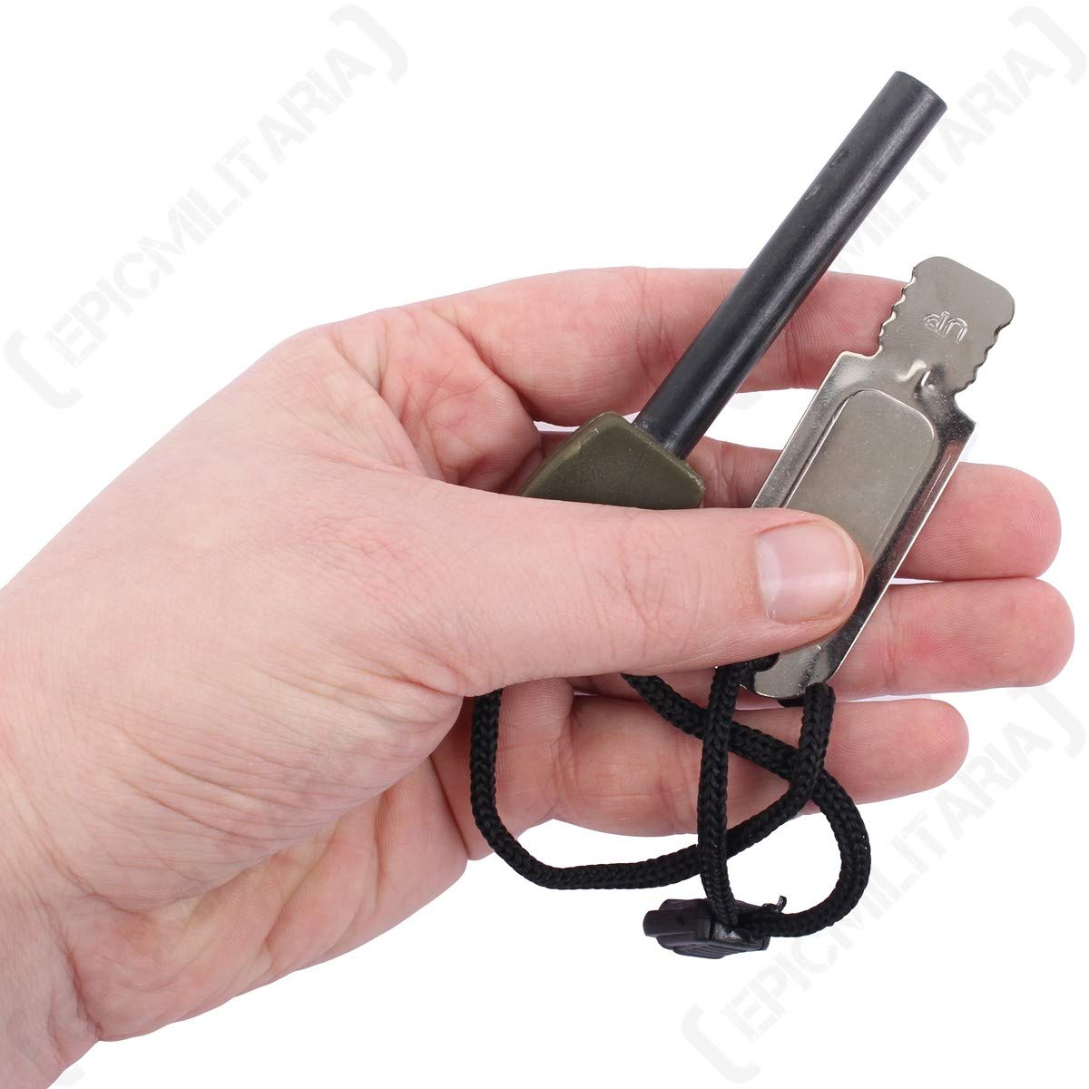 Mil-Tec Survival Camping Flint and Striker - Large