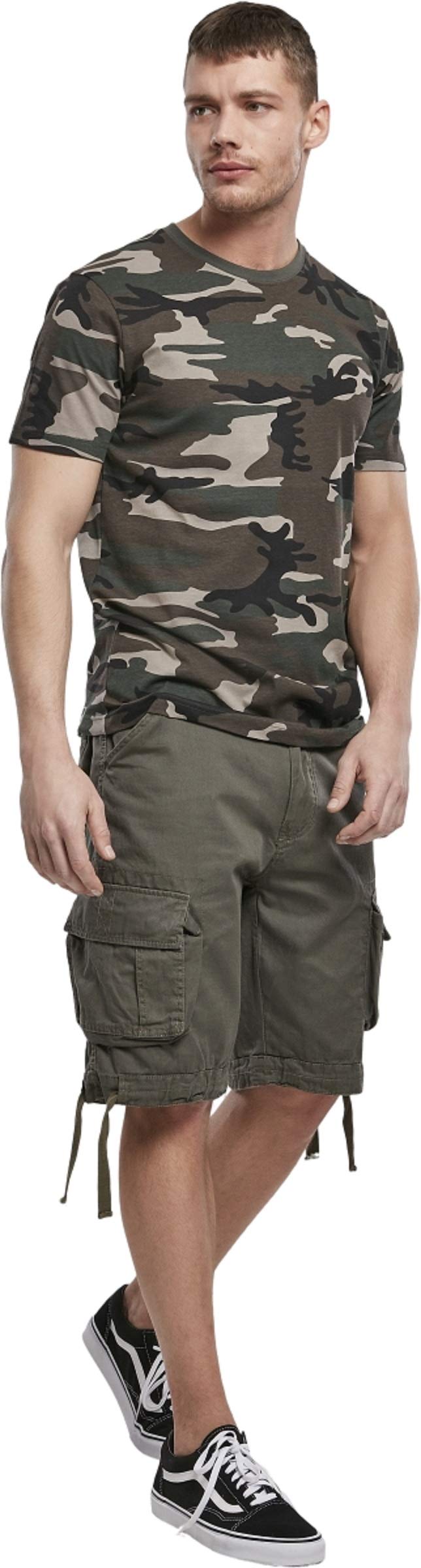 Brandit Men's T-Shirt Woodland Size M