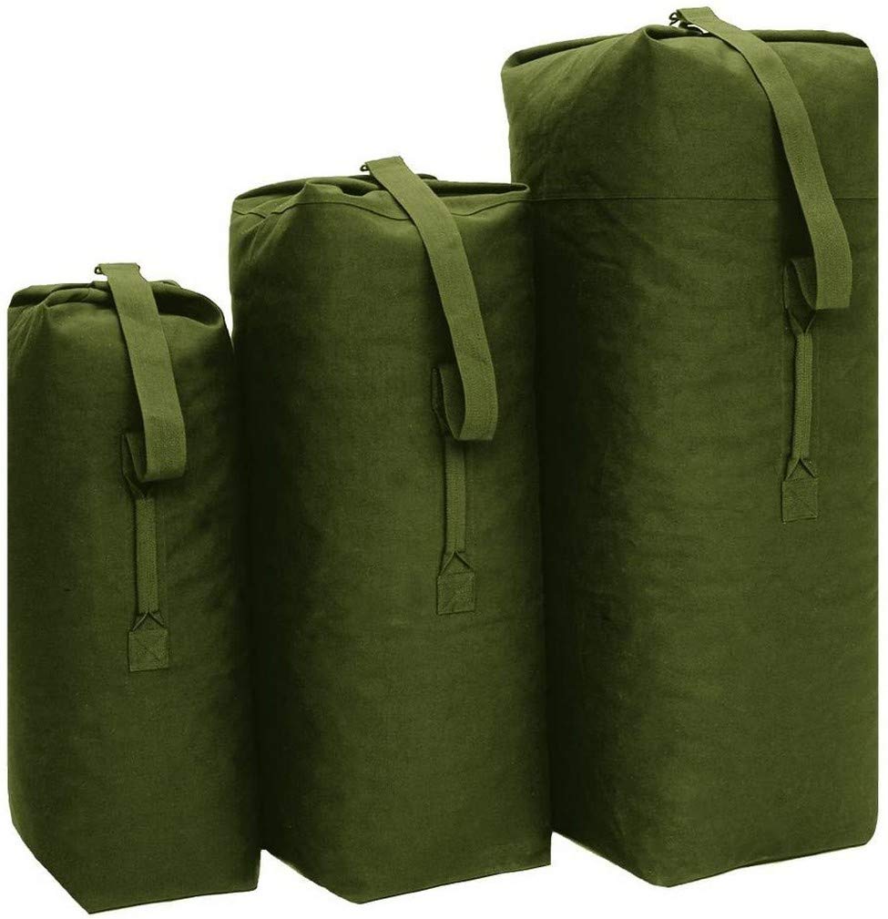 CamoOutdoor US Army Duffel Sea Navy Bag with Single Strap Small – 85 × 50 cm