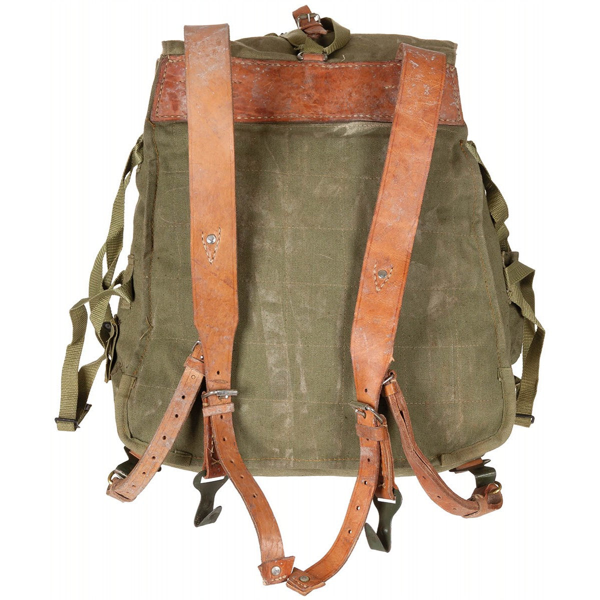 Original Romanian Vintage Backpack Blue Military Surplus Retro Gear 30L USED