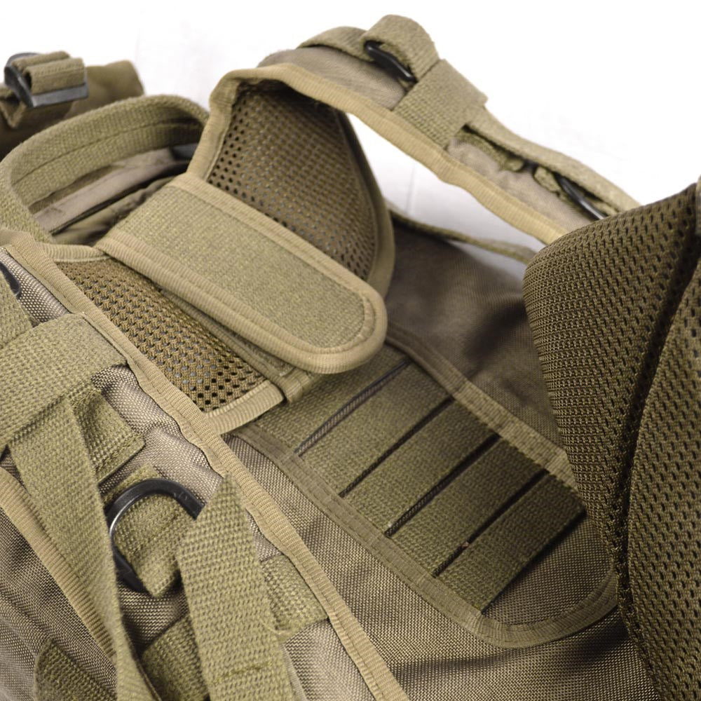 Austrian Army Backpack with Carrying System OD Green Military Surplus Used 40L