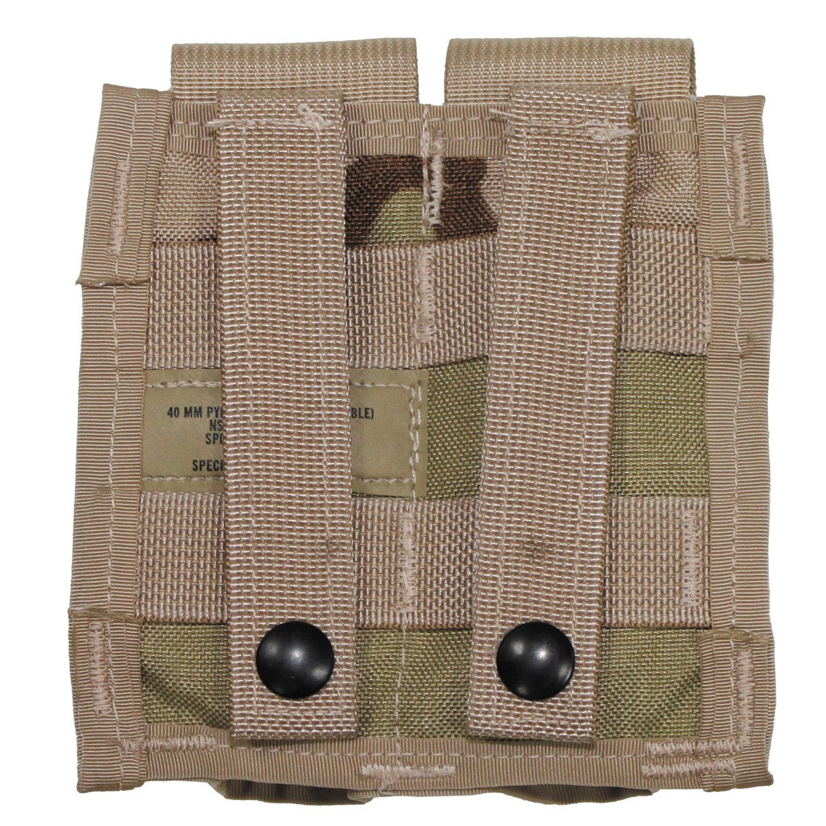 US Original Military Army Bullet Pouch MOLLE Woodland Used