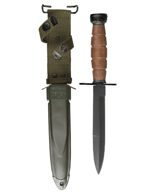 Mil-Tec Bayonet Black – Military Surplus Replica Knife One Size