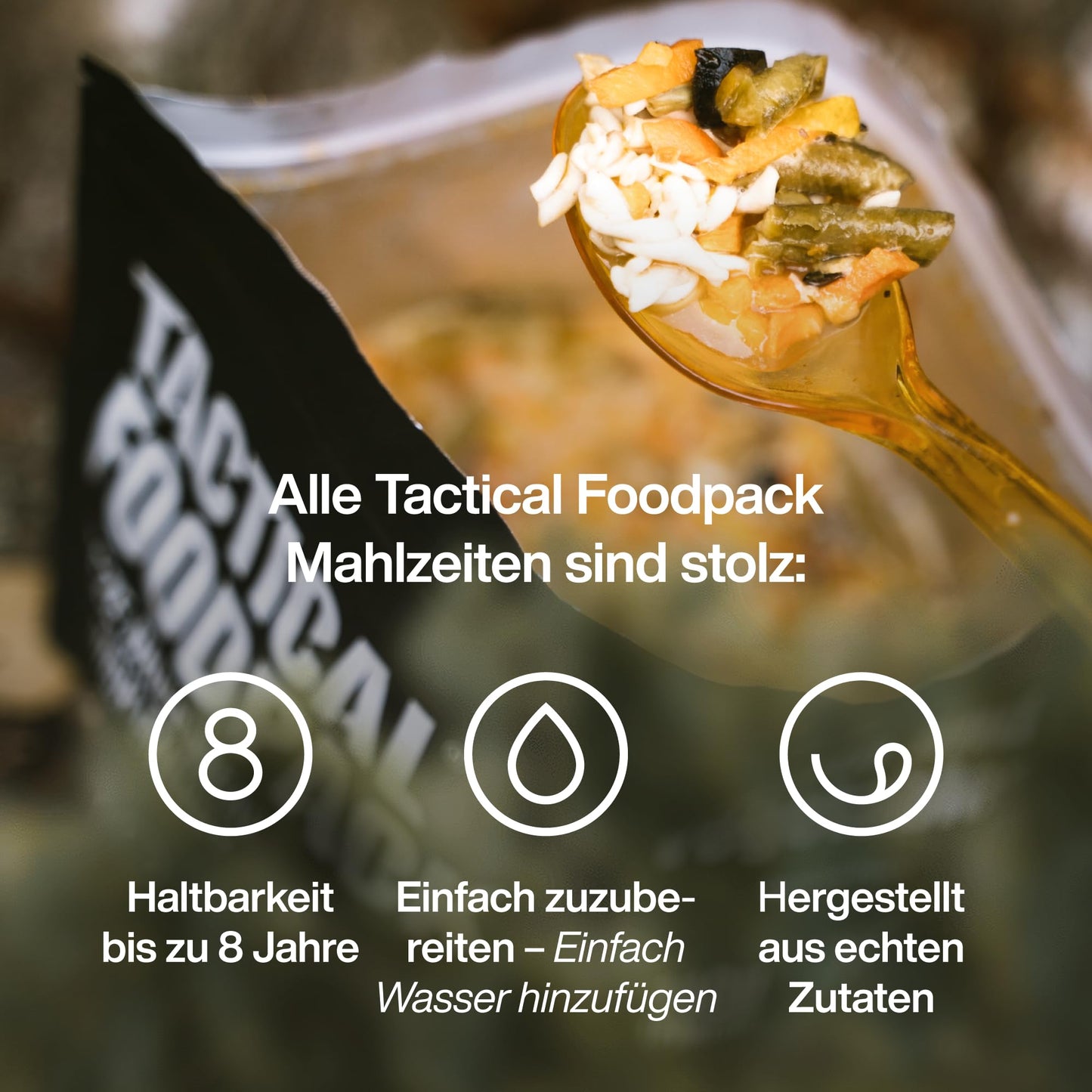 Mil-Tec Tactical Foodpack – Survival Meal Kit, Multicolour, One Size