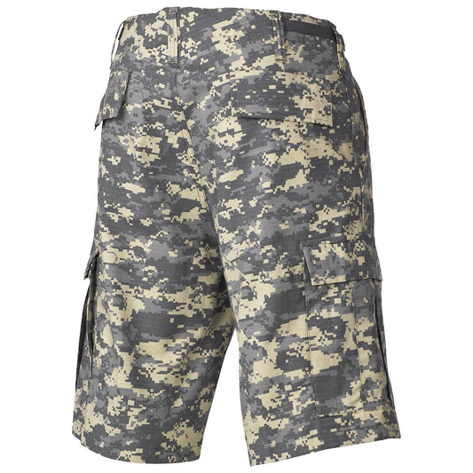 MFH Men's US BDU Bermuda Shorts Ripstop ACU Digital
