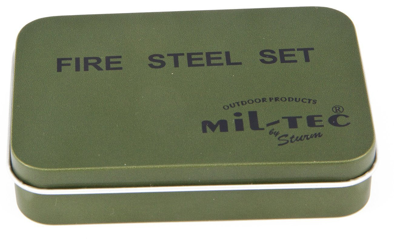 Mil-Tec Fire Steel 15275000 Olive One Size