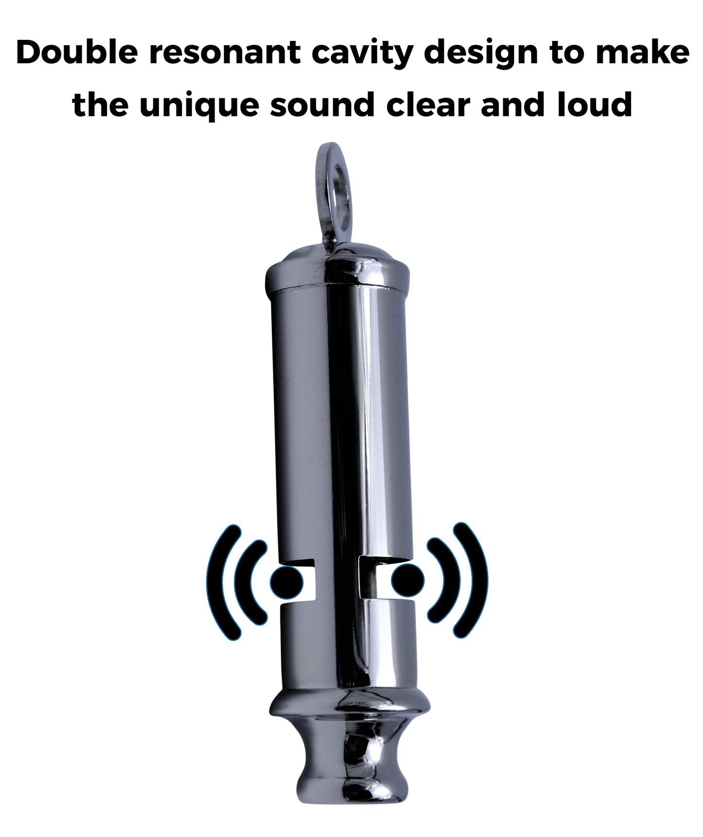 Mil-Tec British London Police Bobby ww1 Nickel Plated Iconic High-Pitched Loud Easy to Blow Survival Whistle