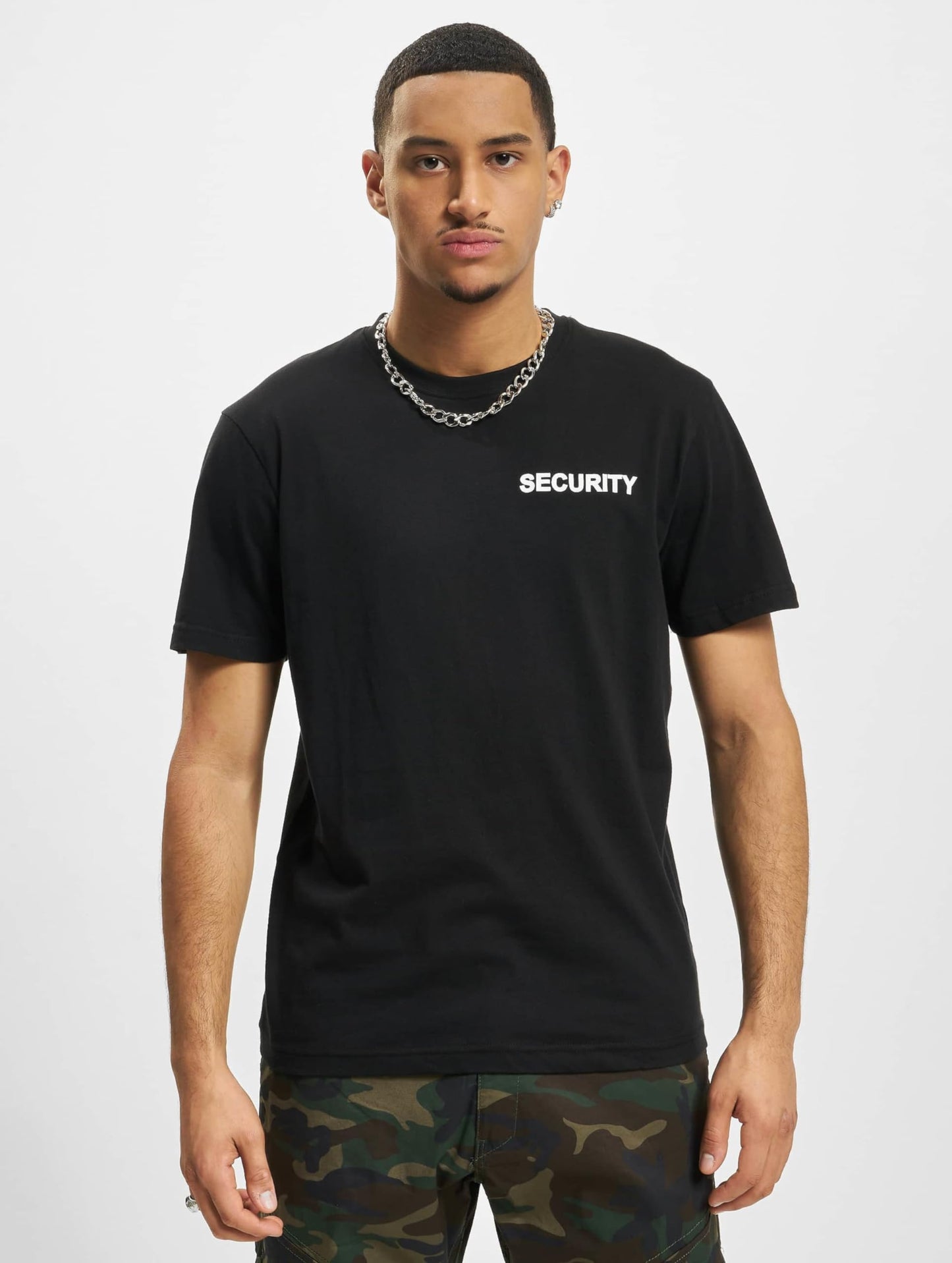 Brandit Men’s Security Cotton T-Shirt Black | Work, Training & Casual Wear