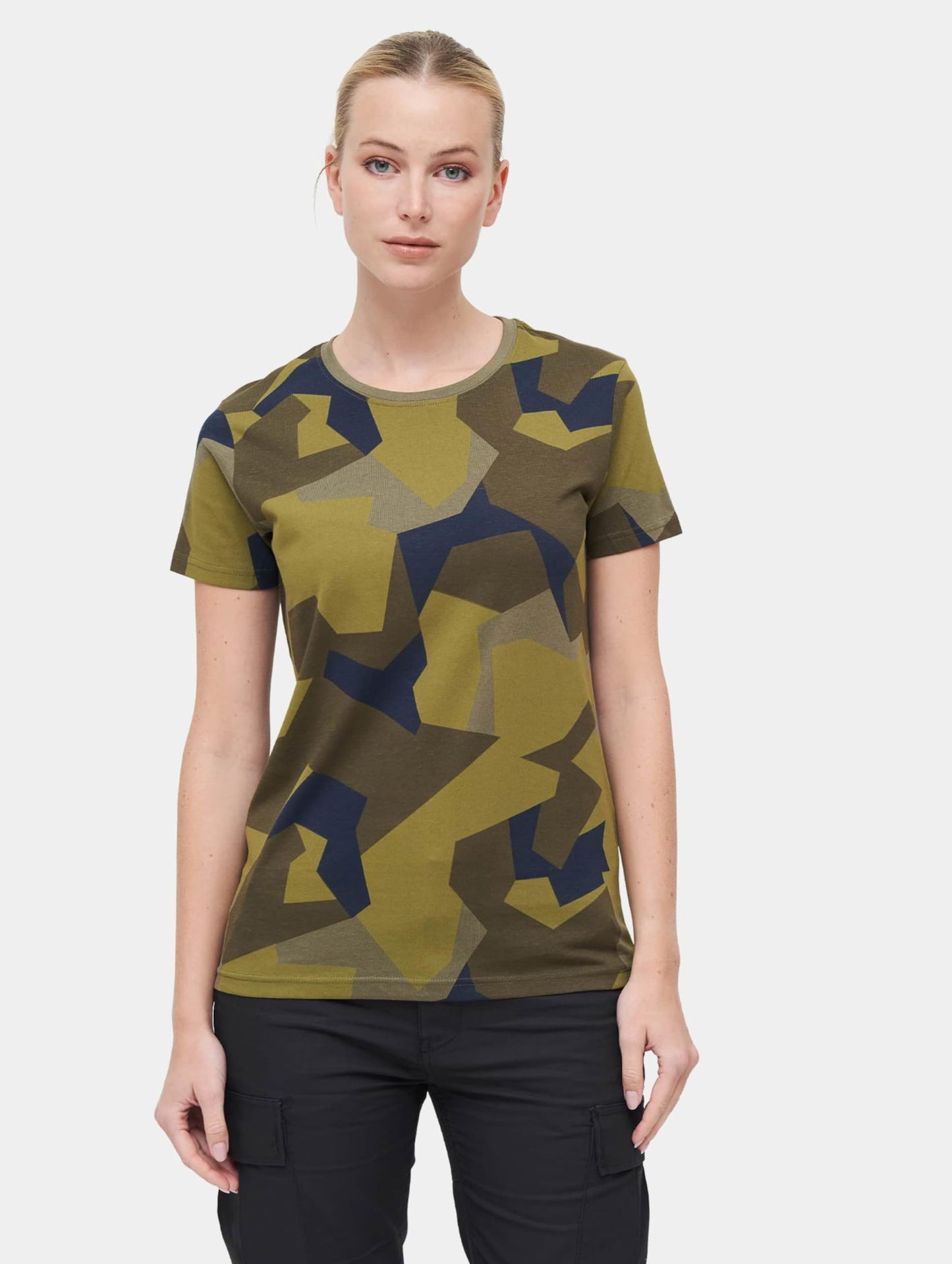 Brandit Ladies T-Shirt Swedish M90 Camo