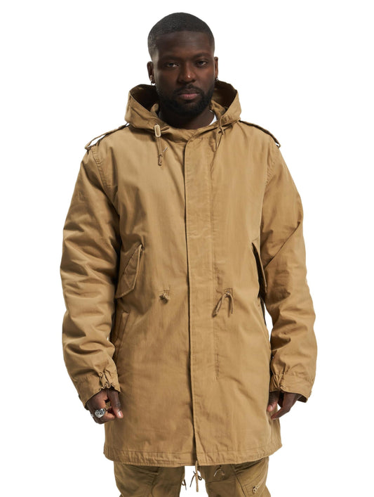Brandit Men’s M51 US Parka – Military Style Winter Jacket