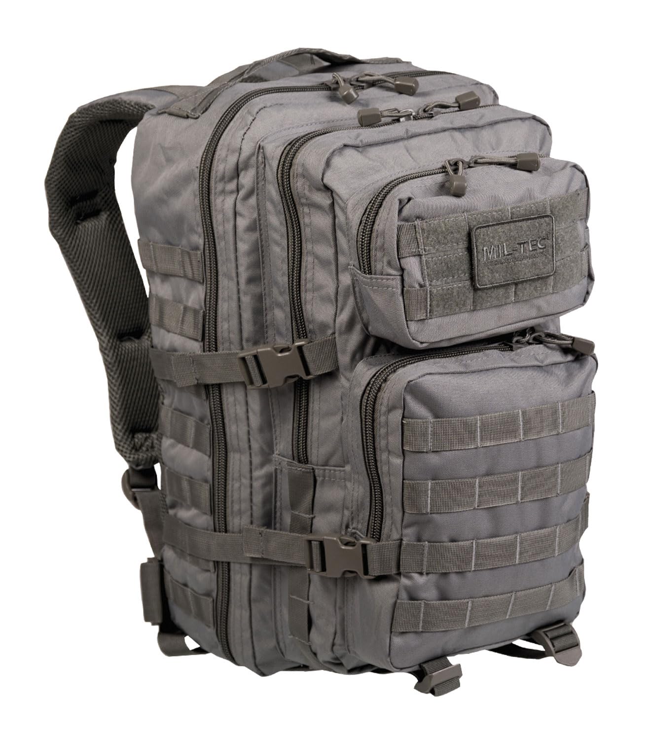 Mil-Tec Tactical Assault Backpack Black – Compact Military Style Rucksack