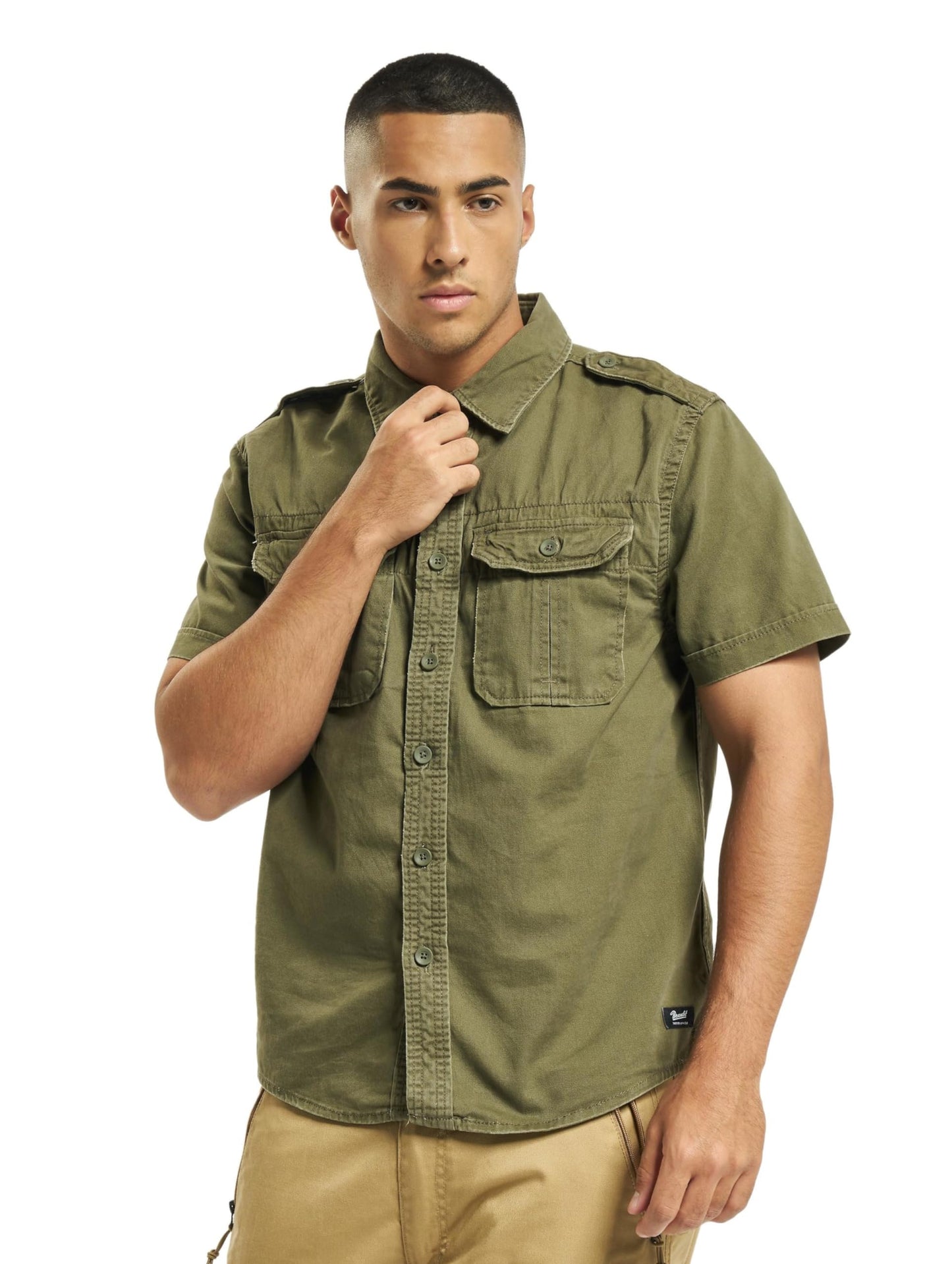 Brandit Men's Rugged Shirt Short Sleeve
