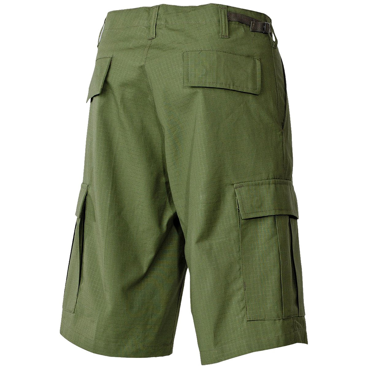 MFH Men's US BDU Bermuda Shorts Ripstop OD Green Size M