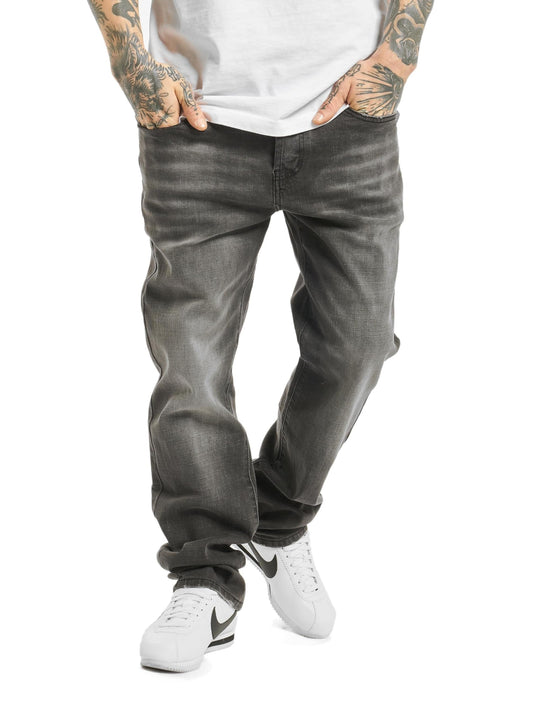 Brandit Men’s Rover Denim Jeans Black – Classic Straight Fit Jeans