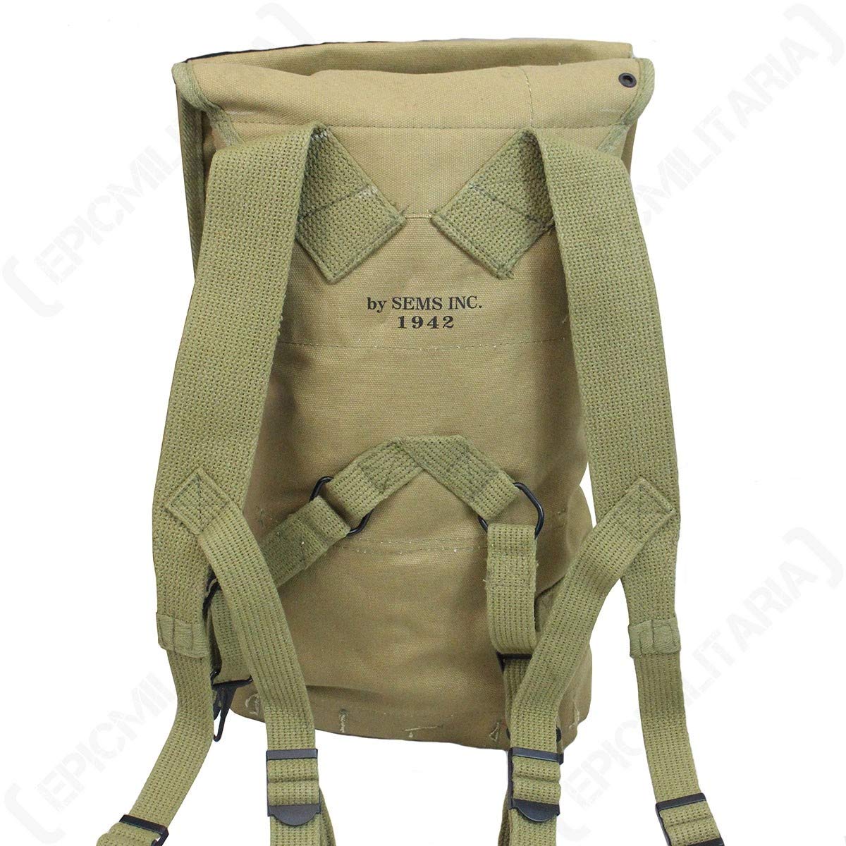Mil-Tec Haversack – Khaki, One Size, Classic Military Shoulder Bag