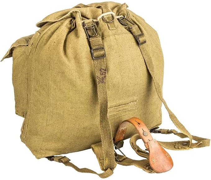 Czech Army M60 Small Rucksack with Straps Vintage Military Surplus Durable Used