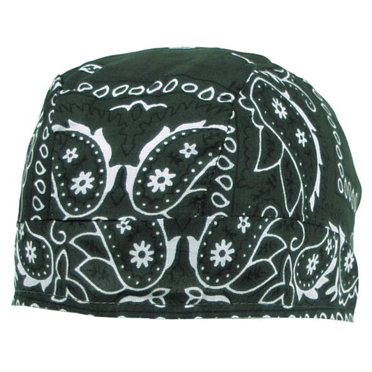 MFH Headwrap – Paisley OD Green Bandana Scarf Mask