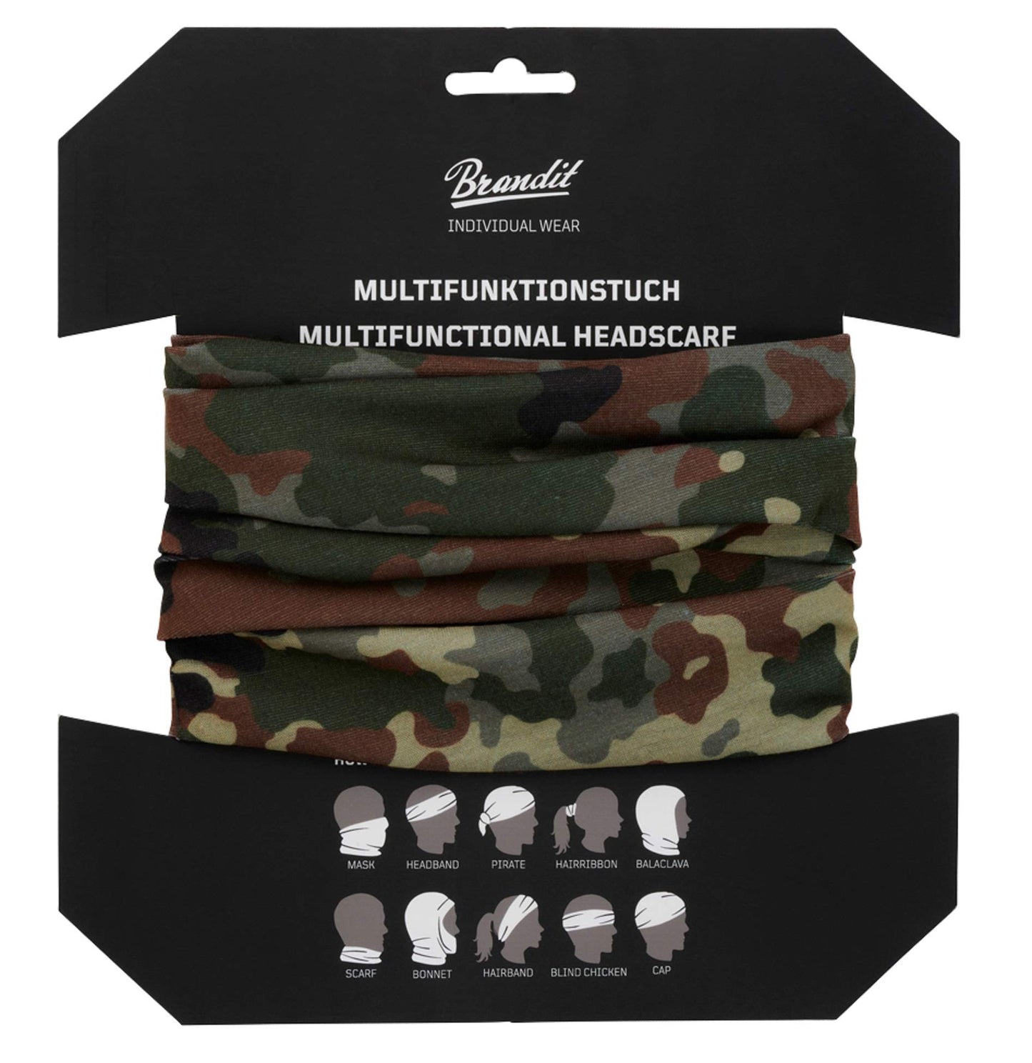 Brandit Multifunctional Gaiter Scarf – Lightweight Tactical Neckwear