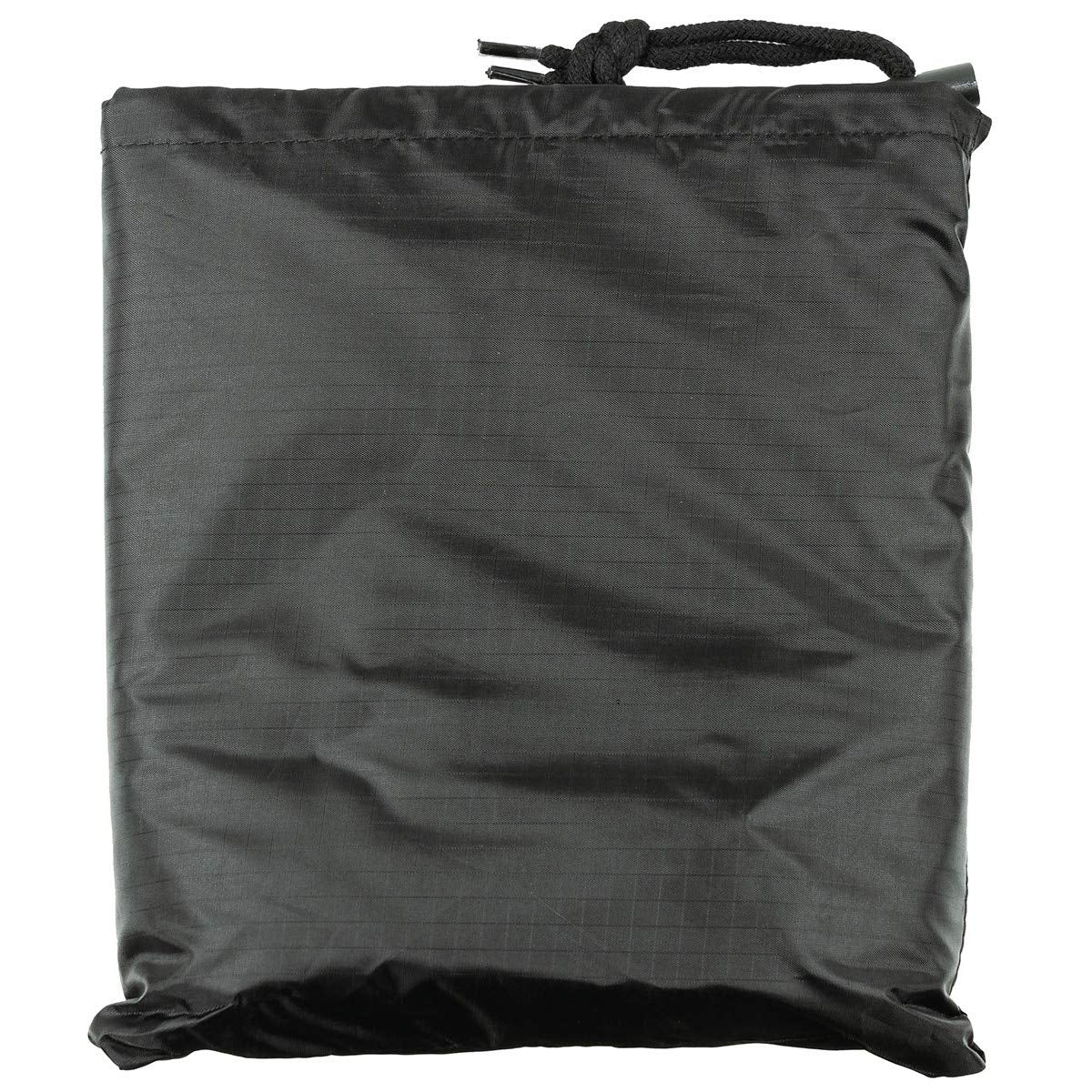 MFH US Poncho Ripstop – Black Waterproof Military Rain Cover