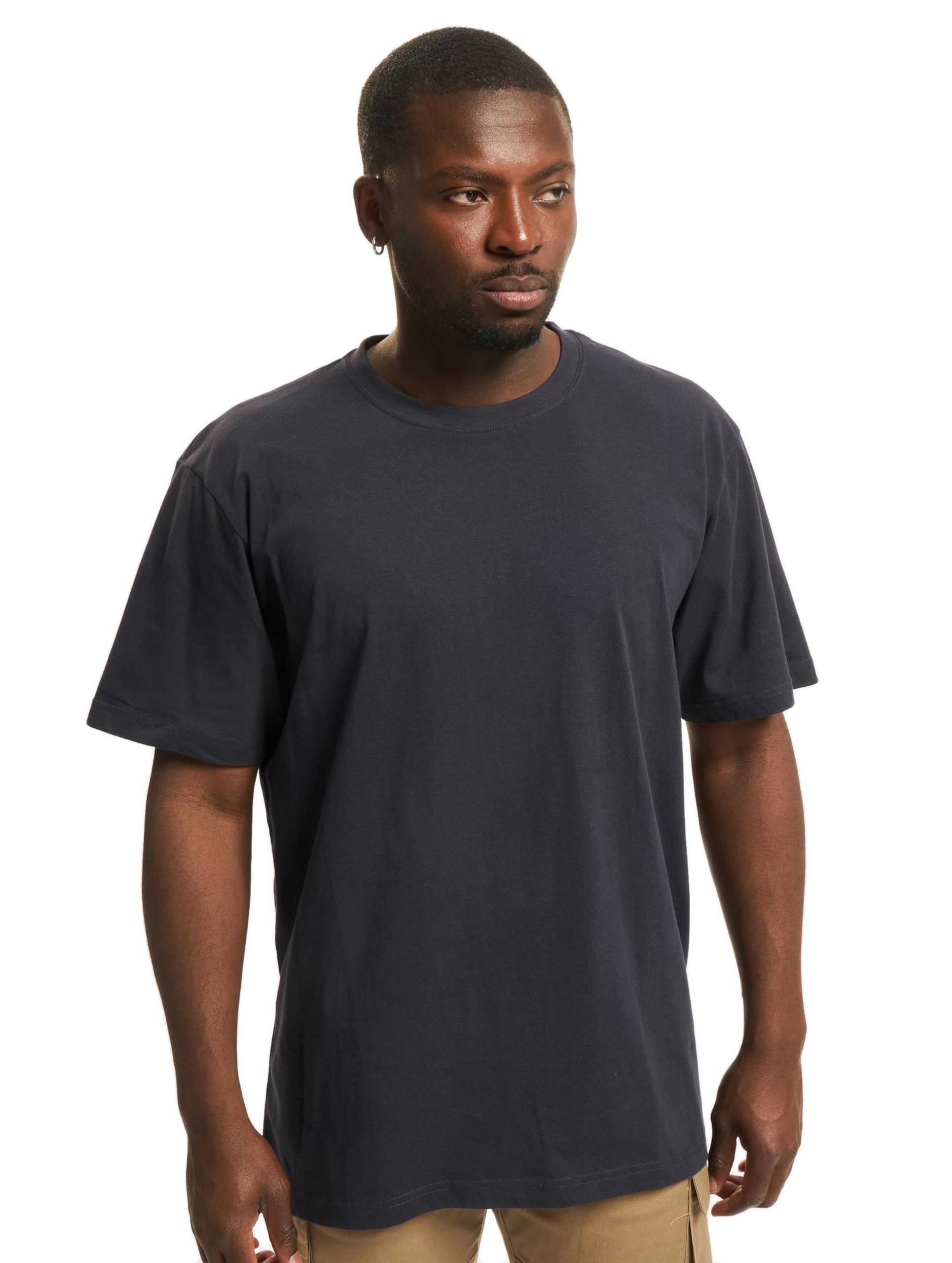 Brandit Men’s Navy Cotton T-Shirt M | Casual, Training & Outdoor Wear