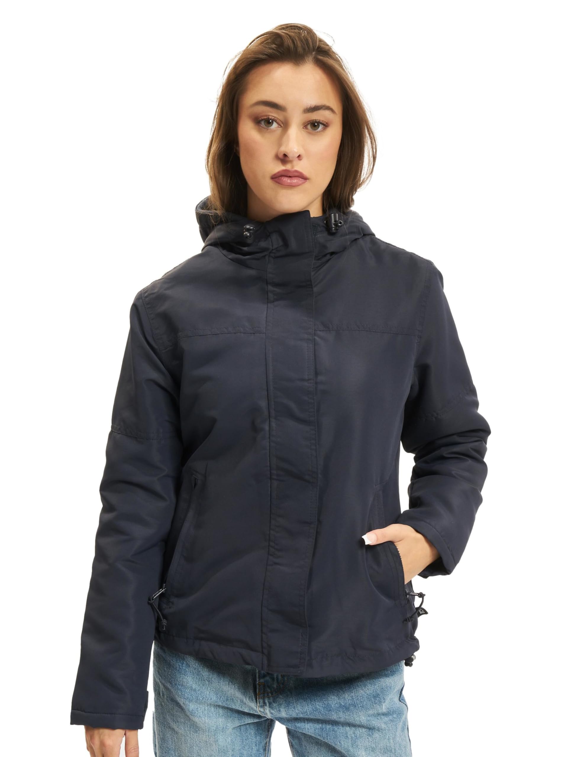 Brandit Women’s Windbreaker Navy 5XL – Frontzip Outdoor Jacket
