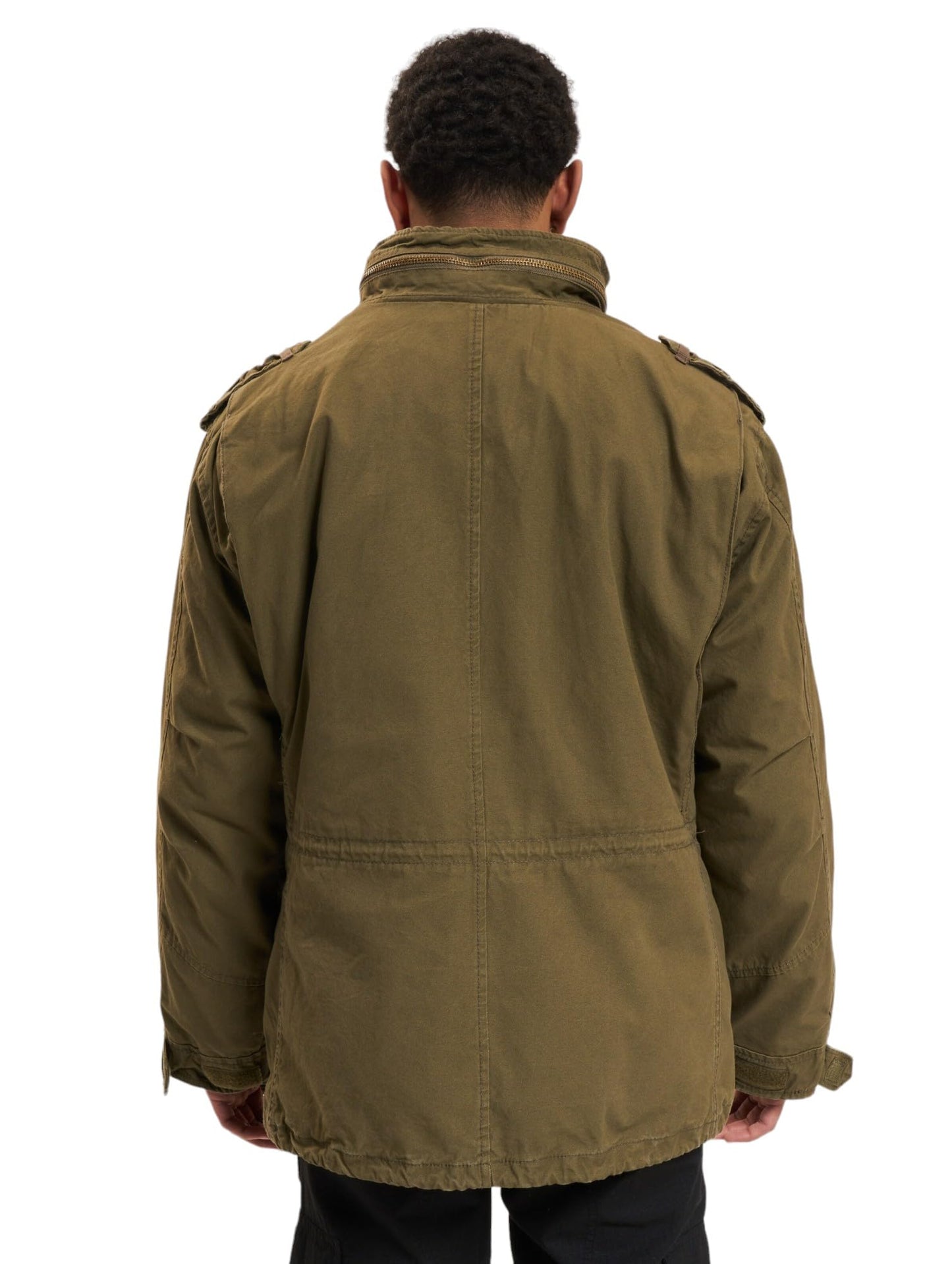 Brandit Men’s M-65 Giant Jacket Olive – Vintage Military Field Coat L
