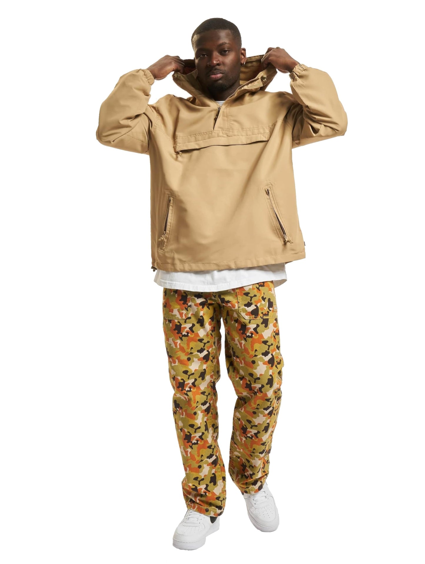 Brandit Men's Summer Windbreaker Camel Size S