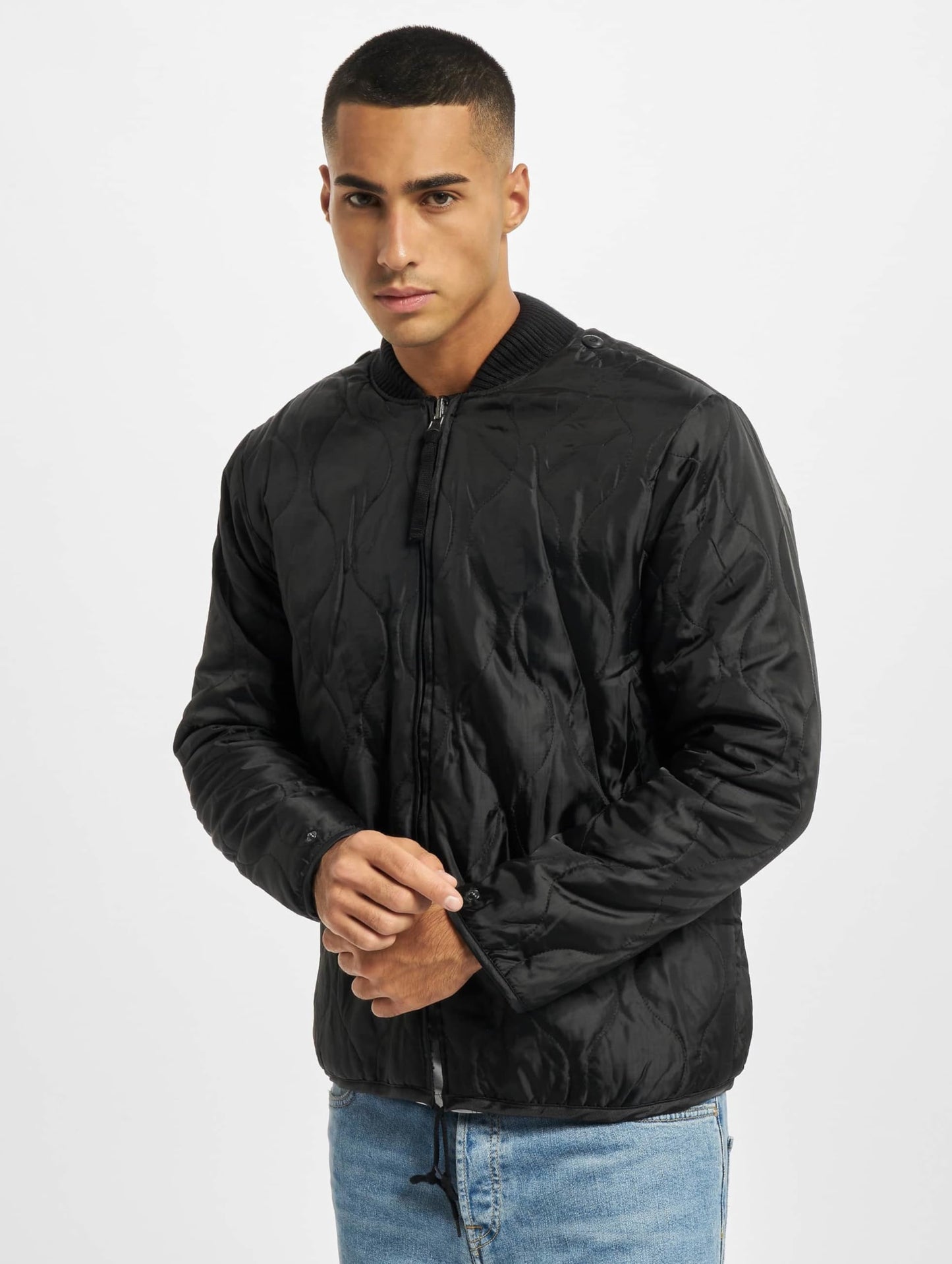 Brandit Men’s M-65 Giant Jacket Black – Vintage Military Field Coat 6XL