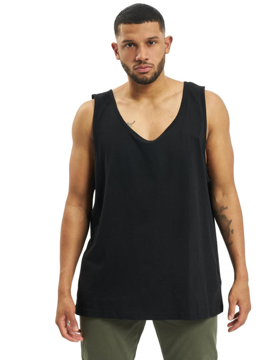 Brandit Men’s Tank Top Black S | Lightweight Cotton Sleeveless Shirt