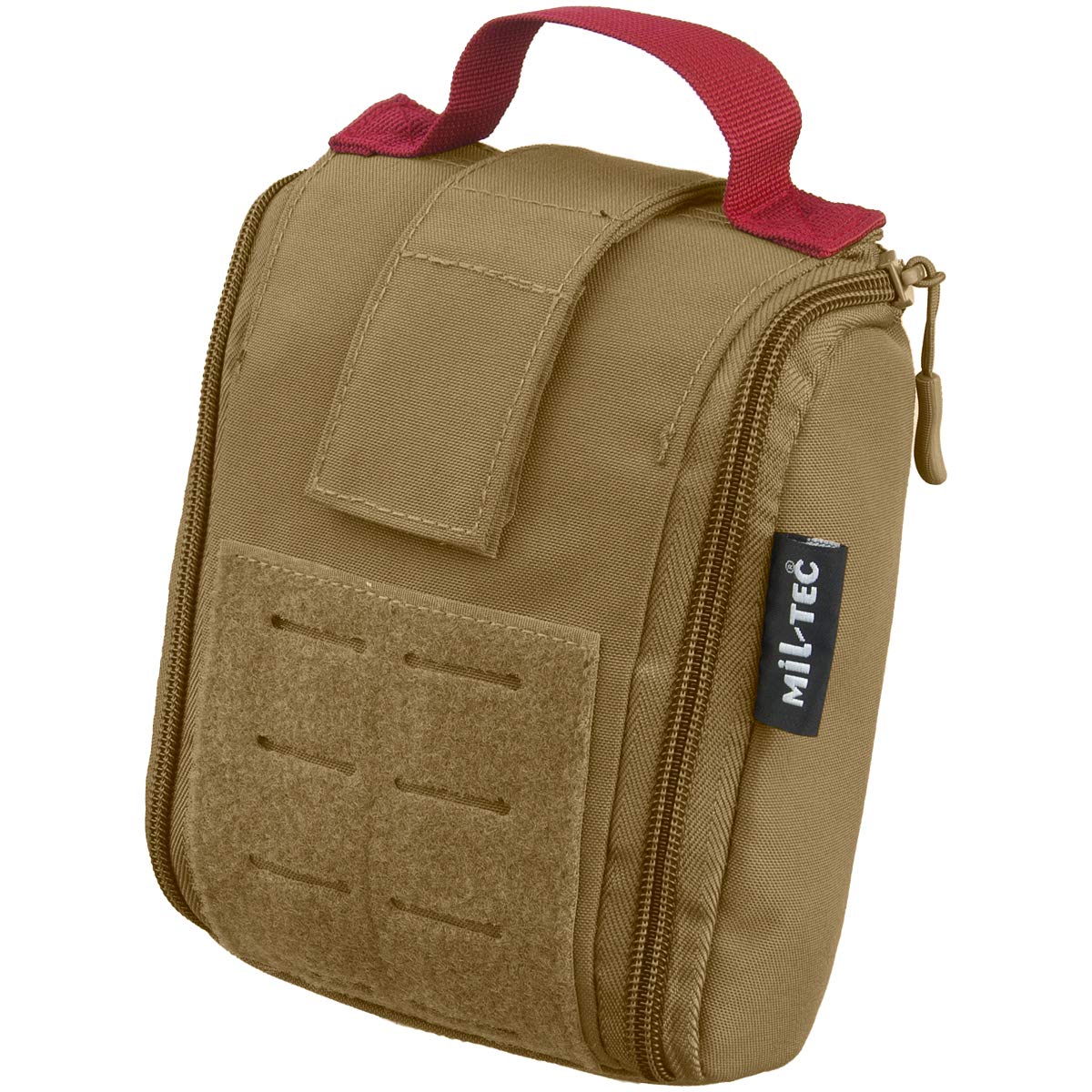 Mil-Tec First Aid Kit Pouch Dark Coyote Laser Cut MOLLE Tactical