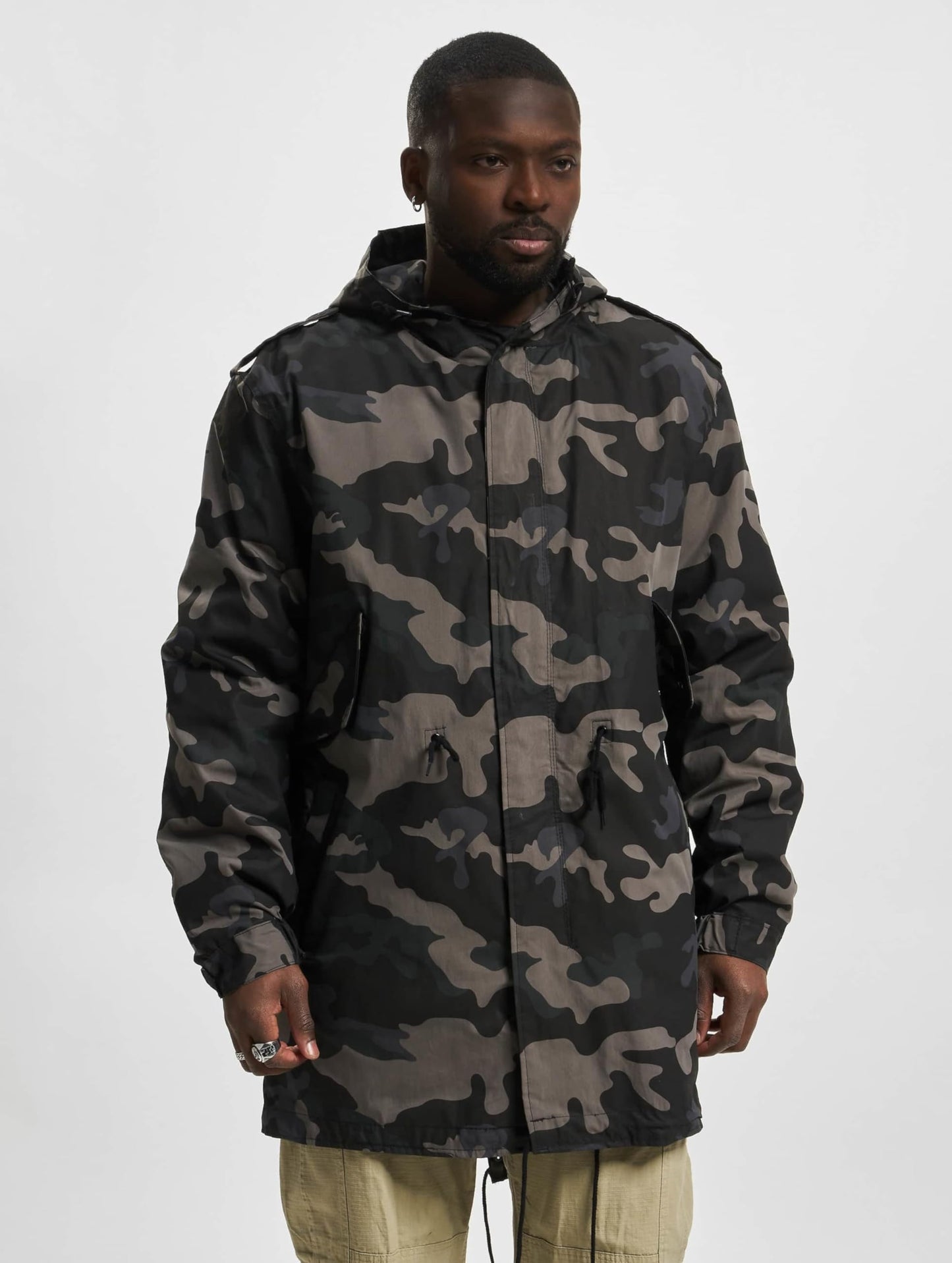 Brandit Men’s Parka Coat – Military Style Winter Jacket