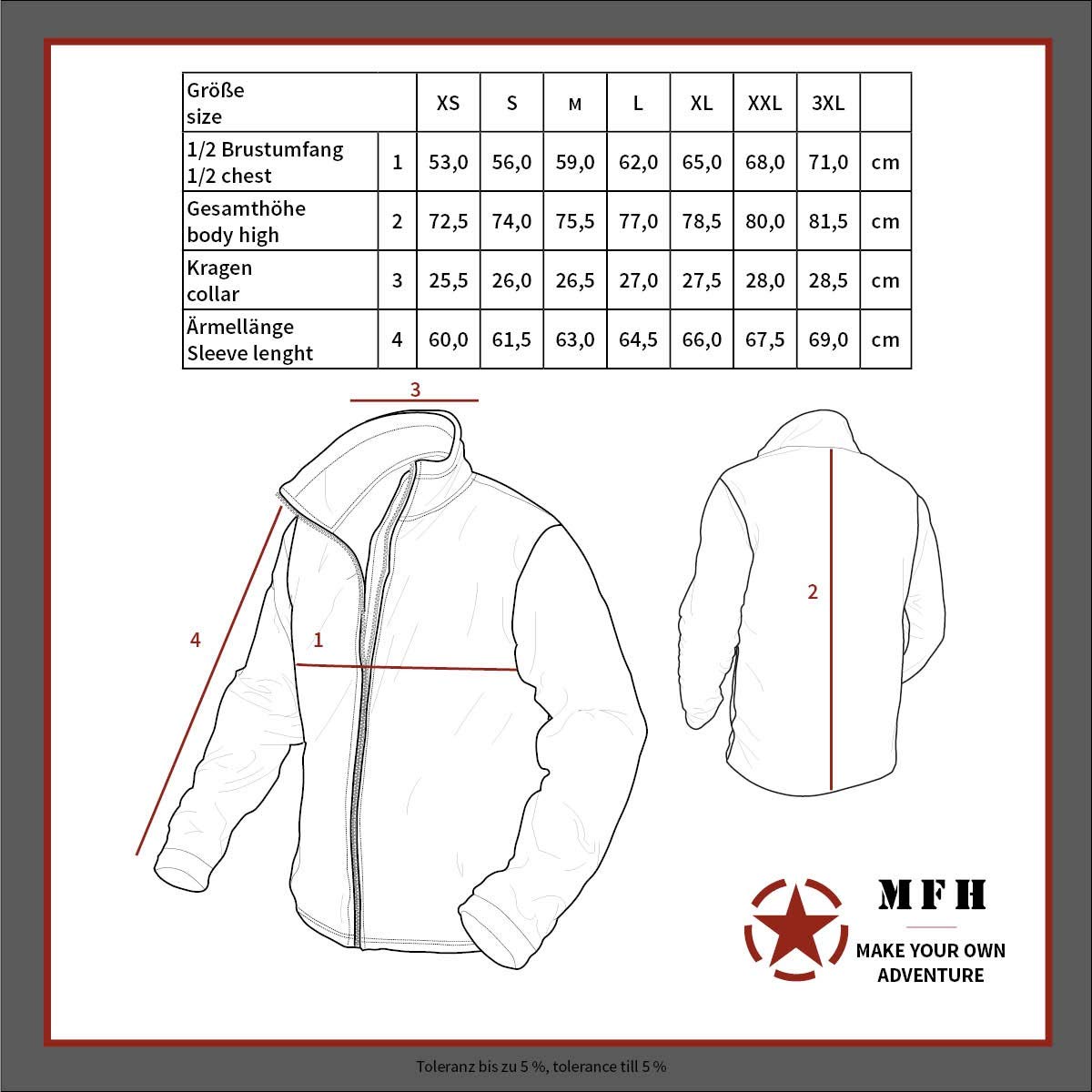 MFH High Defence Softshell Jacket – OD Green Tactical Outdoor Men’s