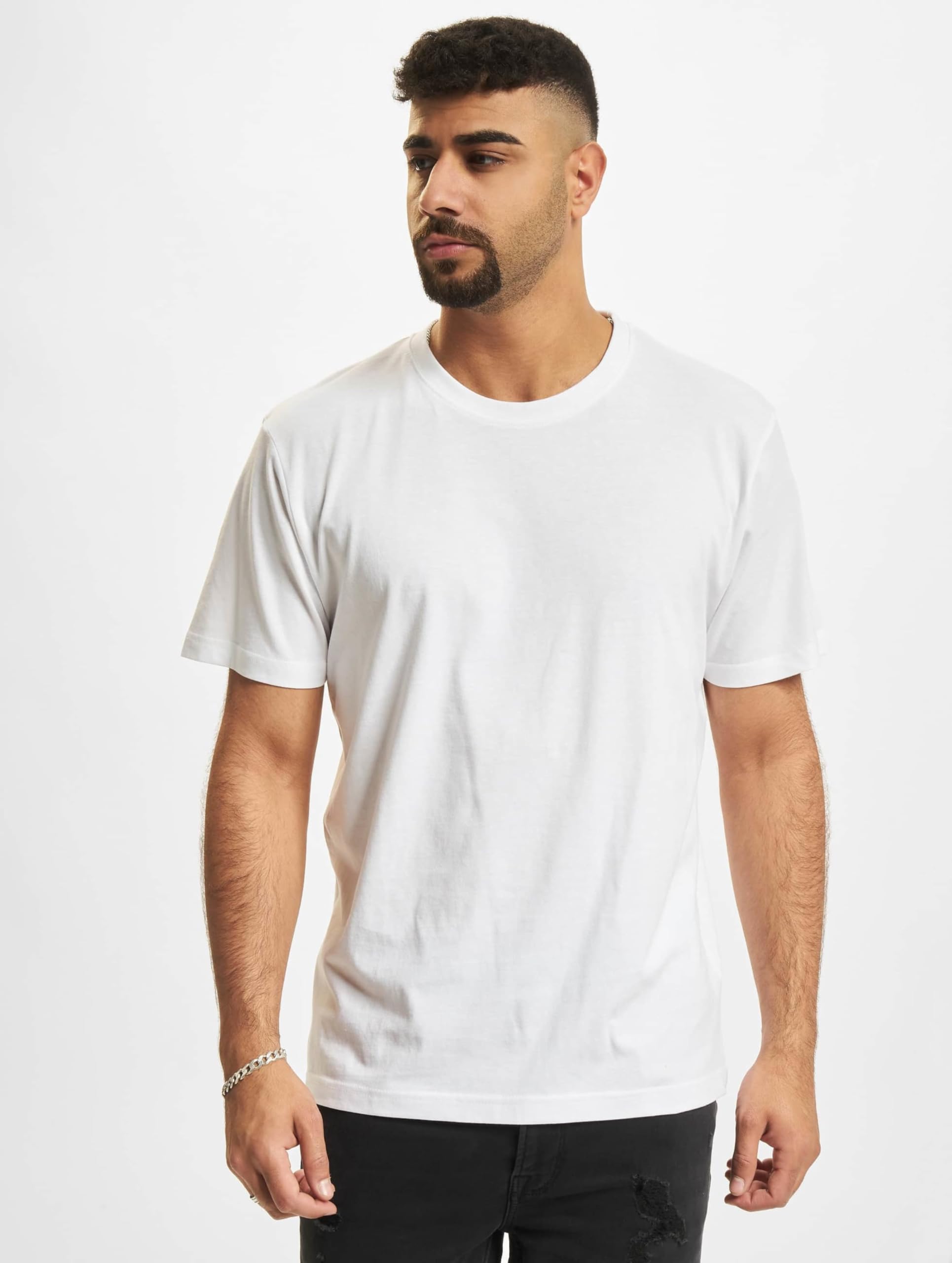 Brandit Men’s White Cotton T-Shirt S | Casual, Training & Outdoor Wear