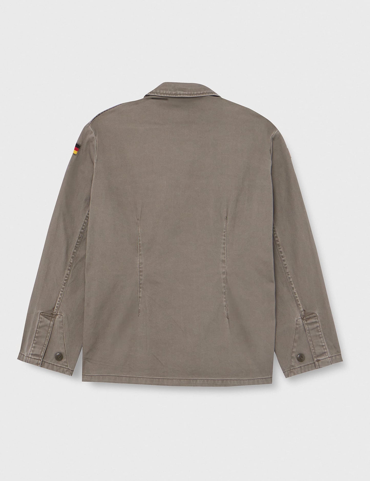 Mil-Tec Men’s German Old Style Moleskin Field Jacket – Olive GR0