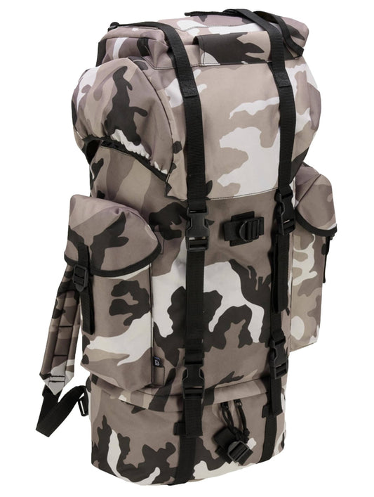Brandit Combat Rucksack – Urban, 65L, Military Army Backpack with Side Pockets