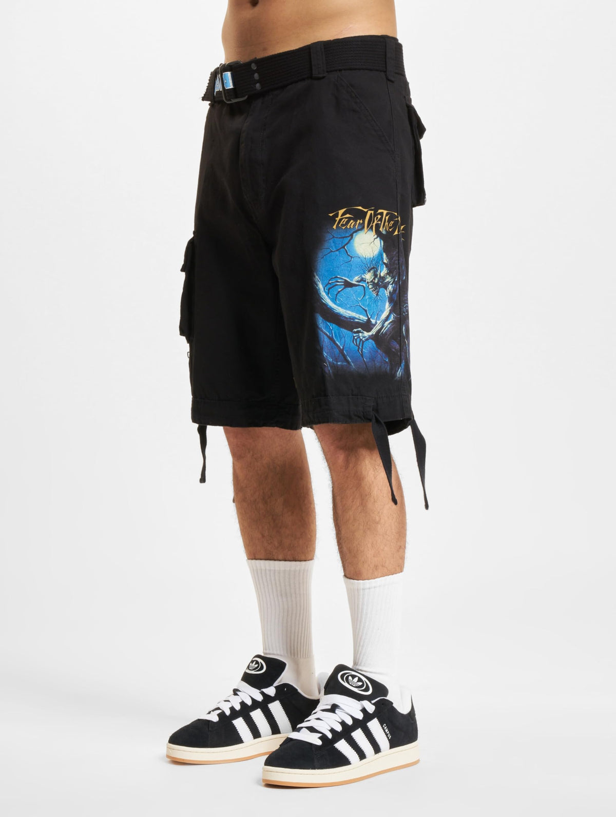 Brandit Iron Maiden Savage Shorts Fear of the Black